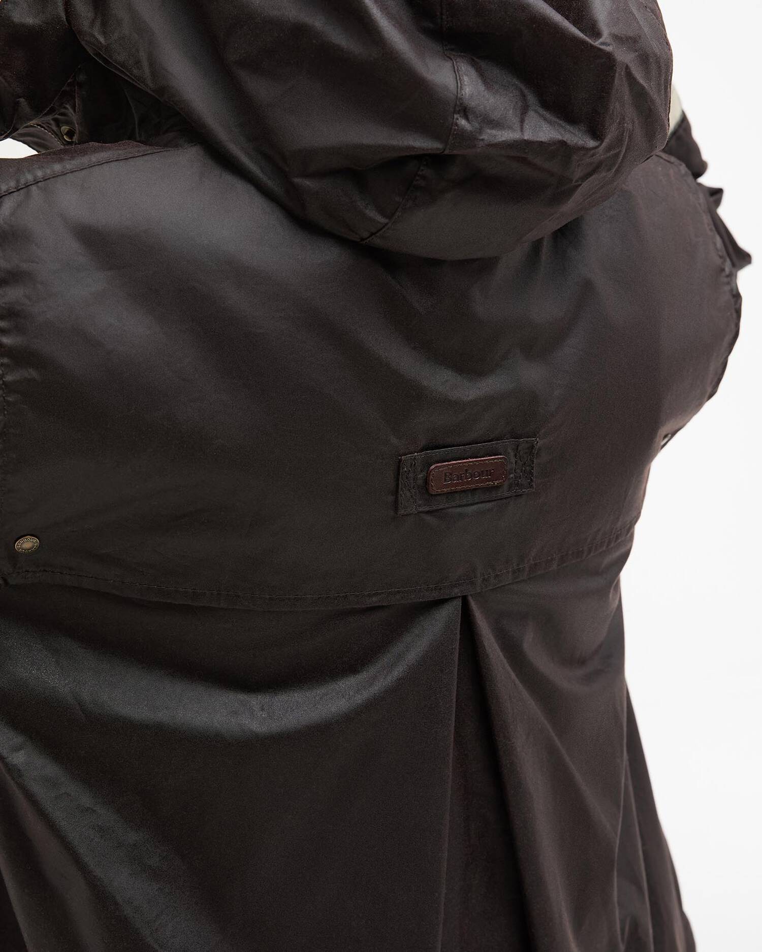 Barbour Rustic/Ancient Ornella Wax Jacket #Colour_Rustic/Ancient