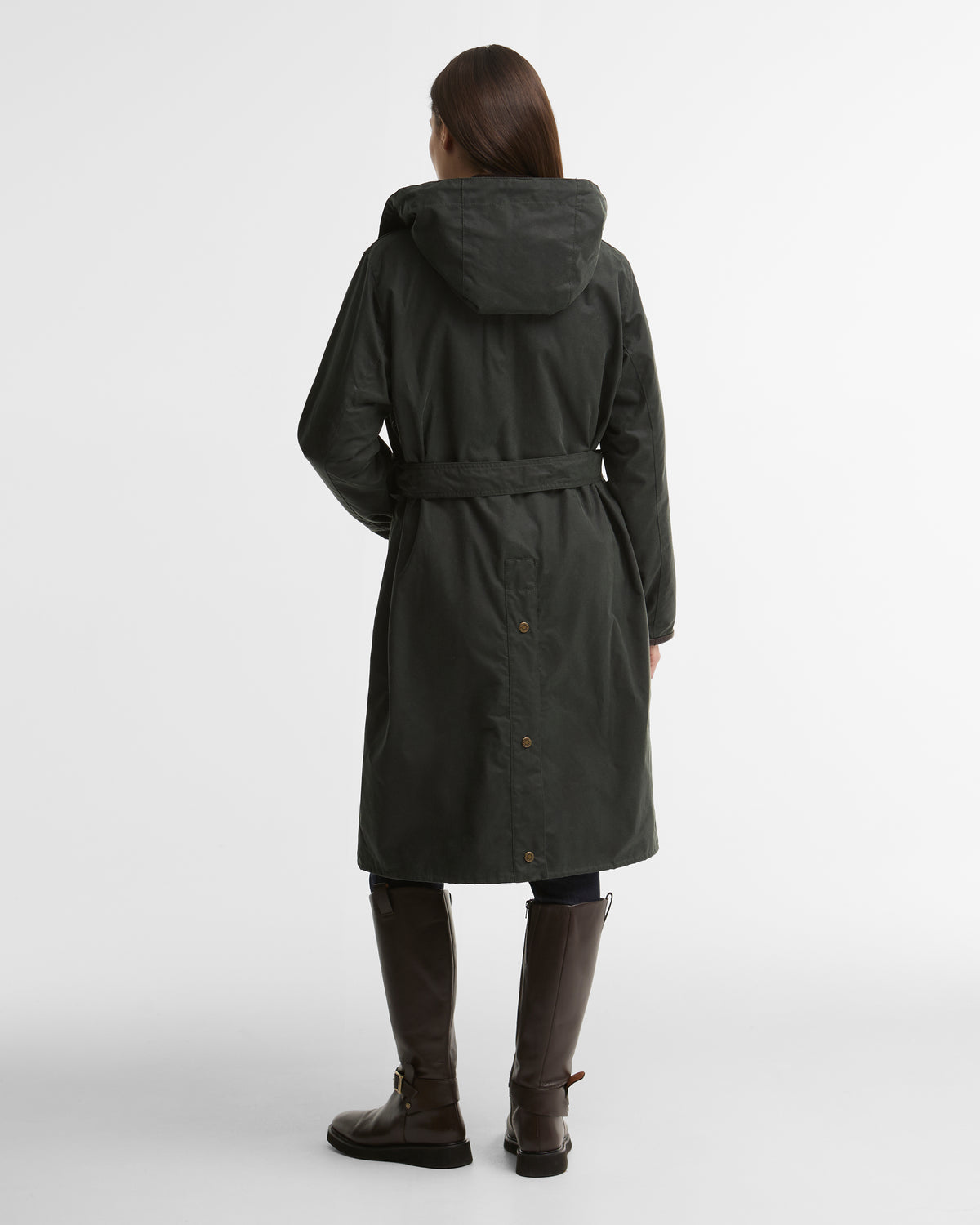 Barbour Antoinette Wax Jacket #Colour_Sage/Classic