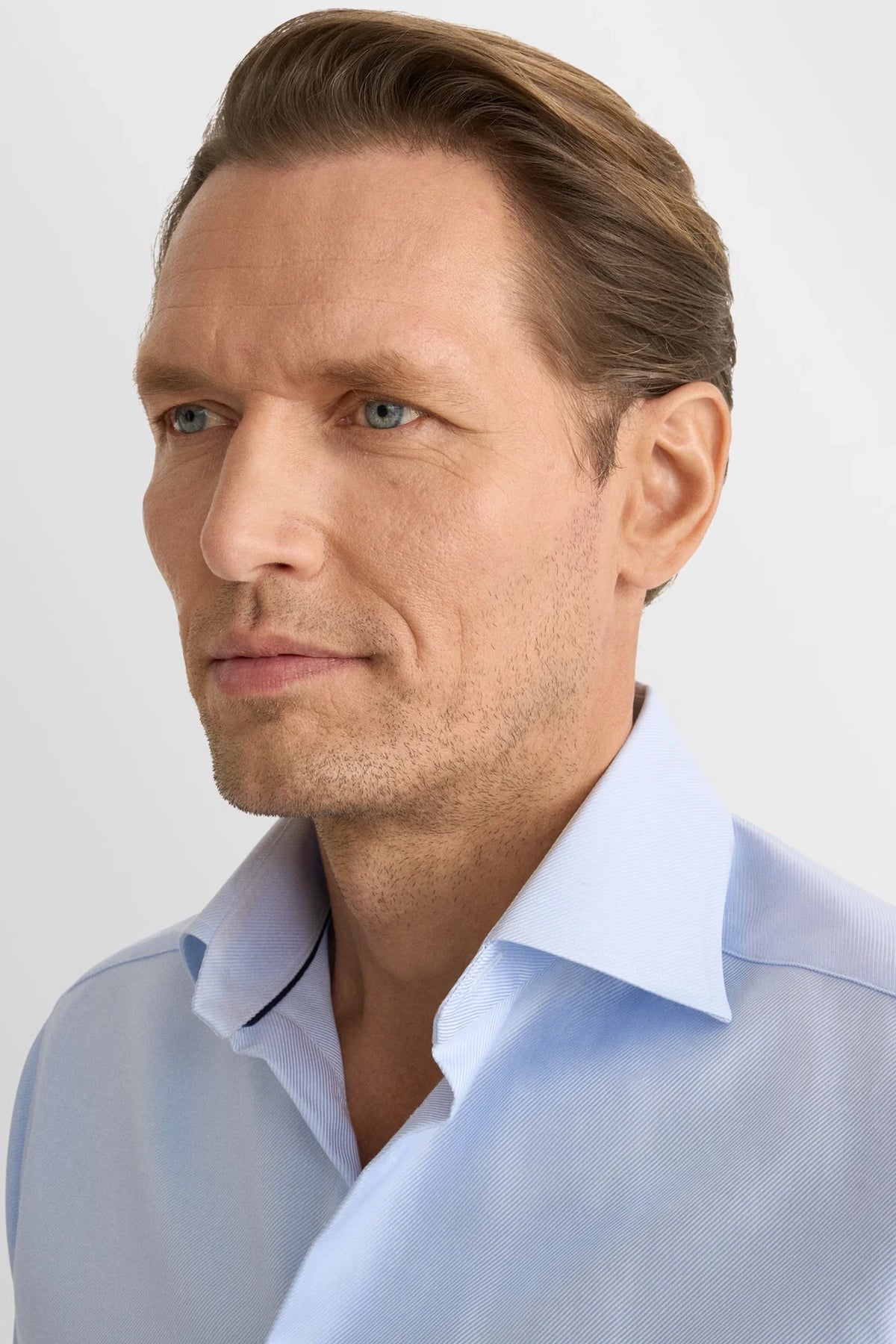 Textured Twill Effect Shirt