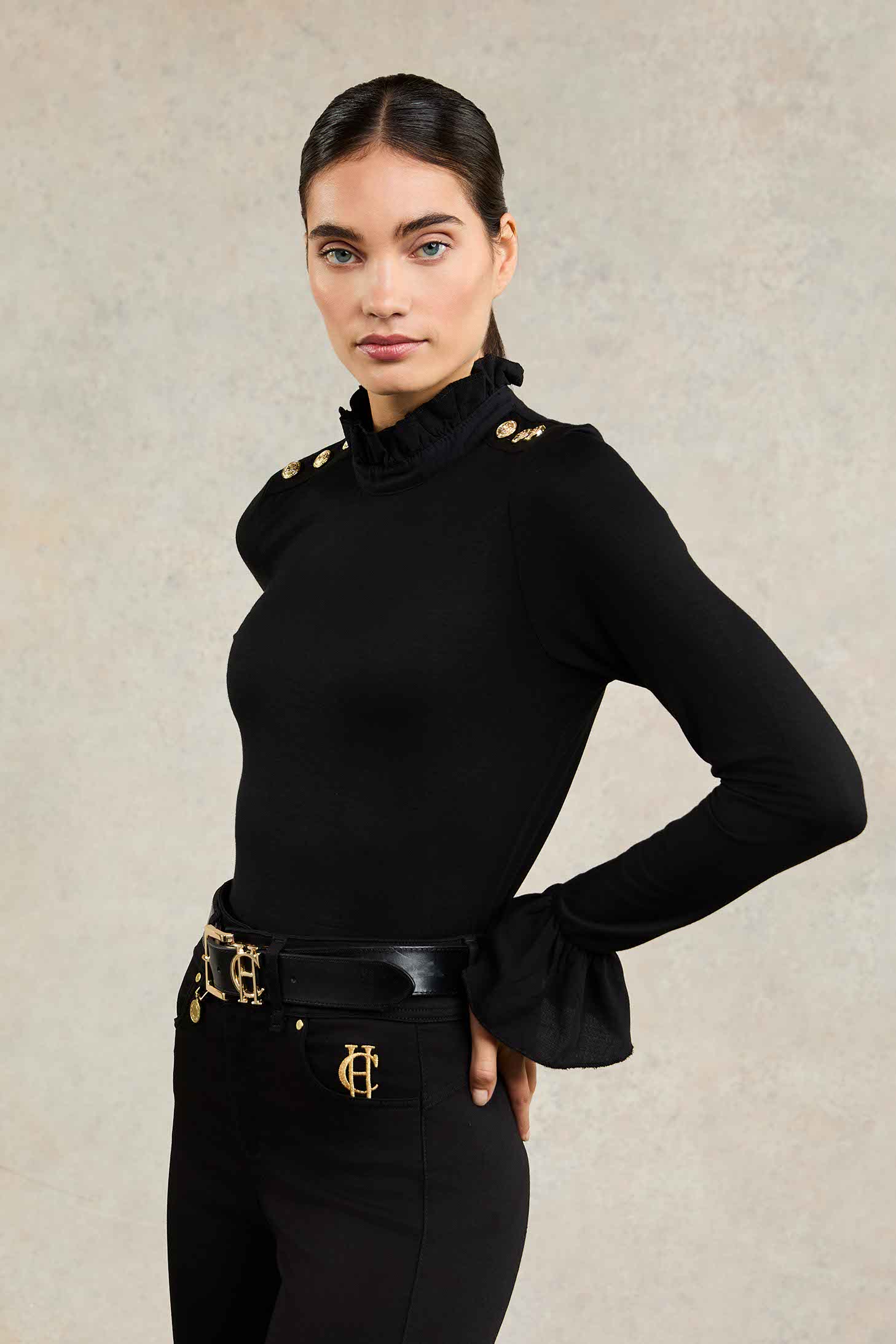 Lilibet Jersey Tee - black - XL - View 71