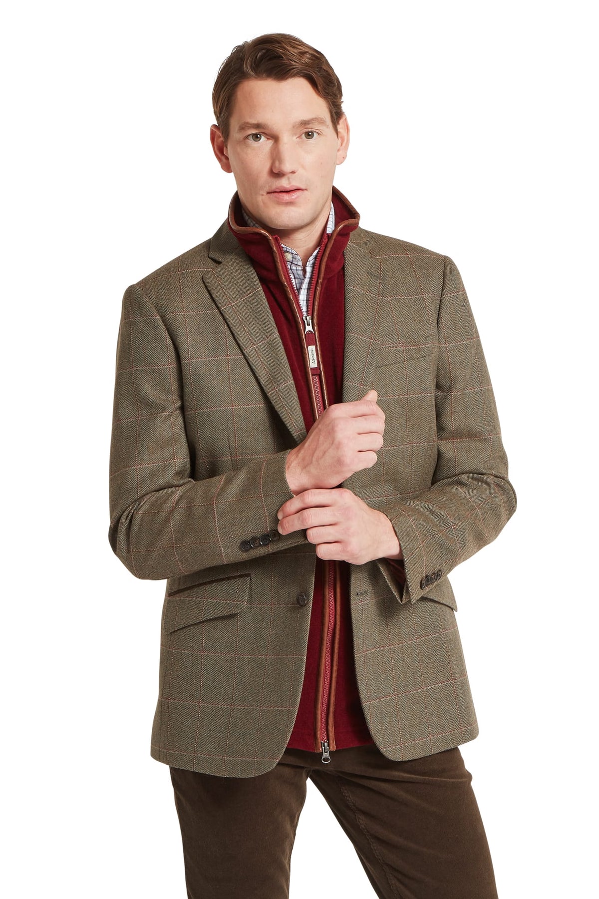 Schoffel St Andrews Tweed Sports Jacket #Colour_Lochlane Tweed