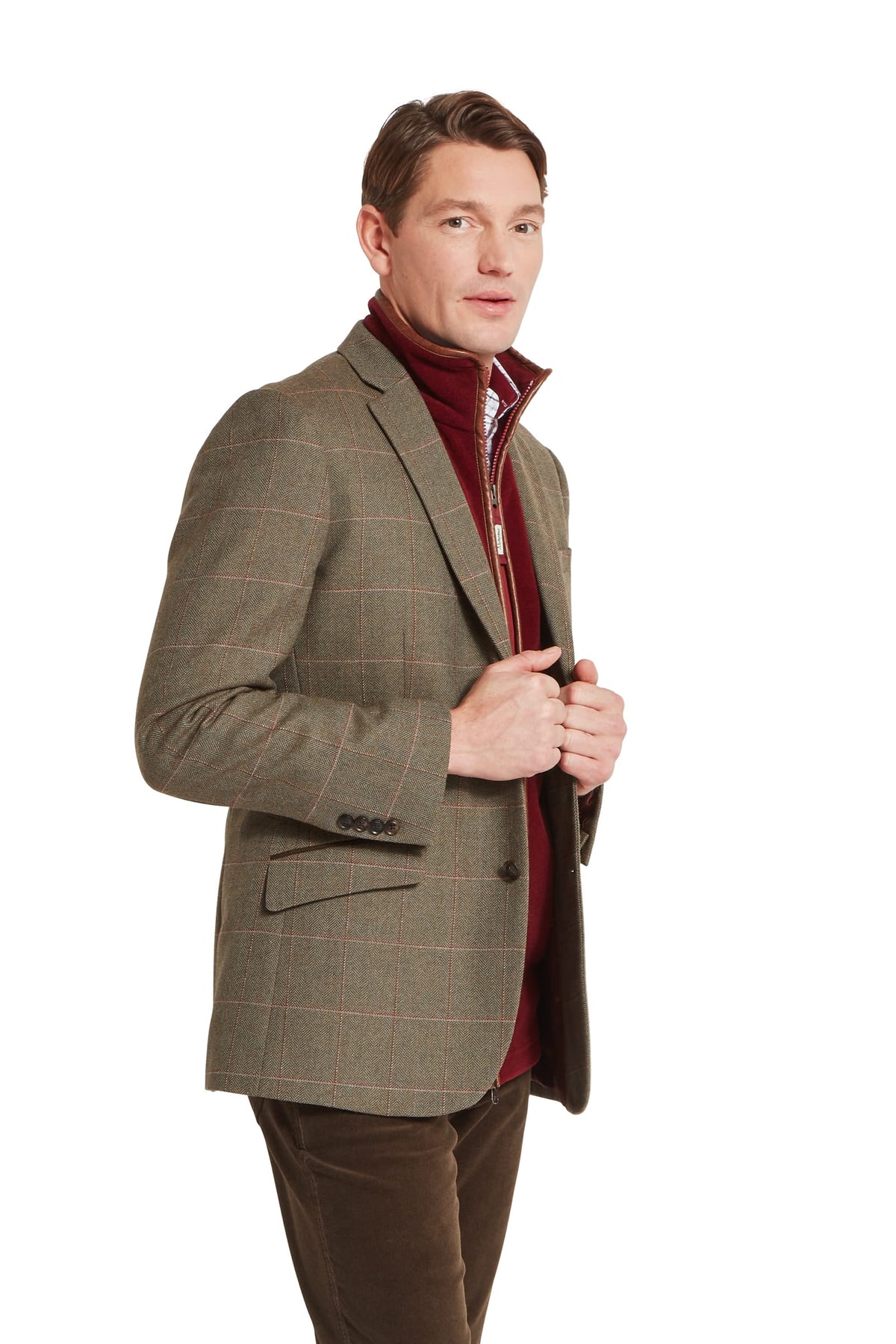 Schoffel St Andrews Tweed Sports Jacket #Colour_Lochlane Tweed