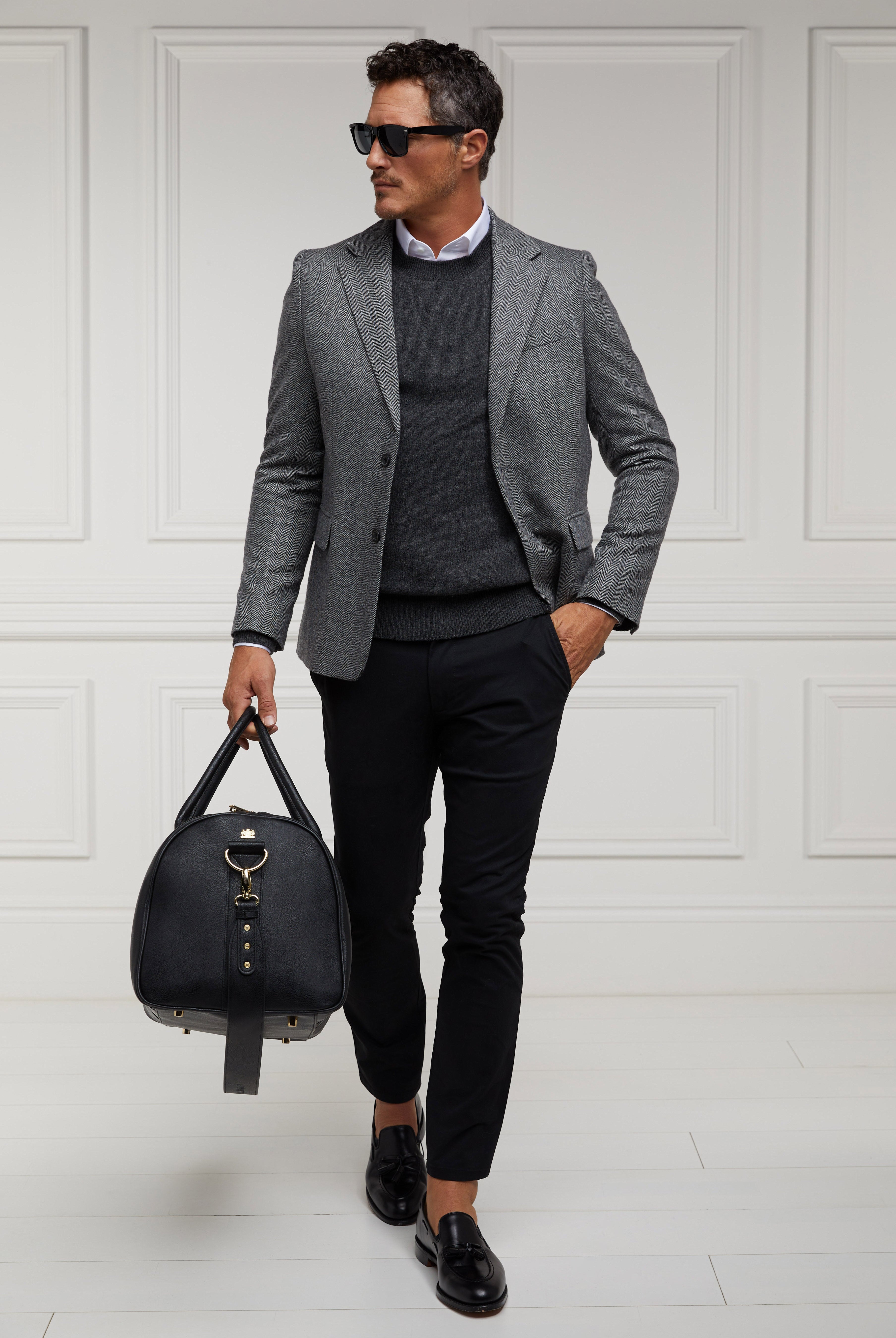 Byron Crew Neck Knit - charcoal - XXL - View 103