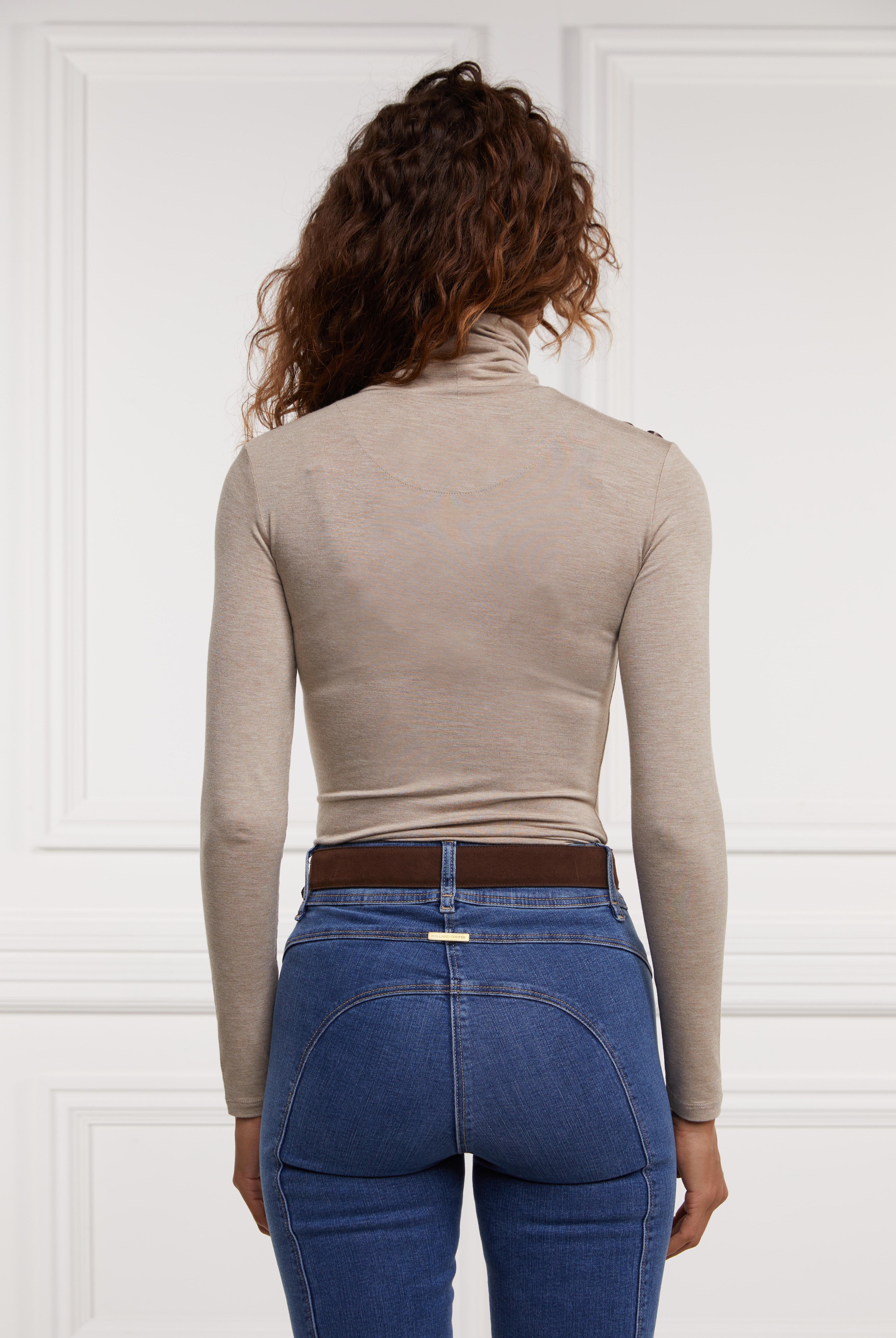 Essential Roll Neck - oatmeal - L - View 105