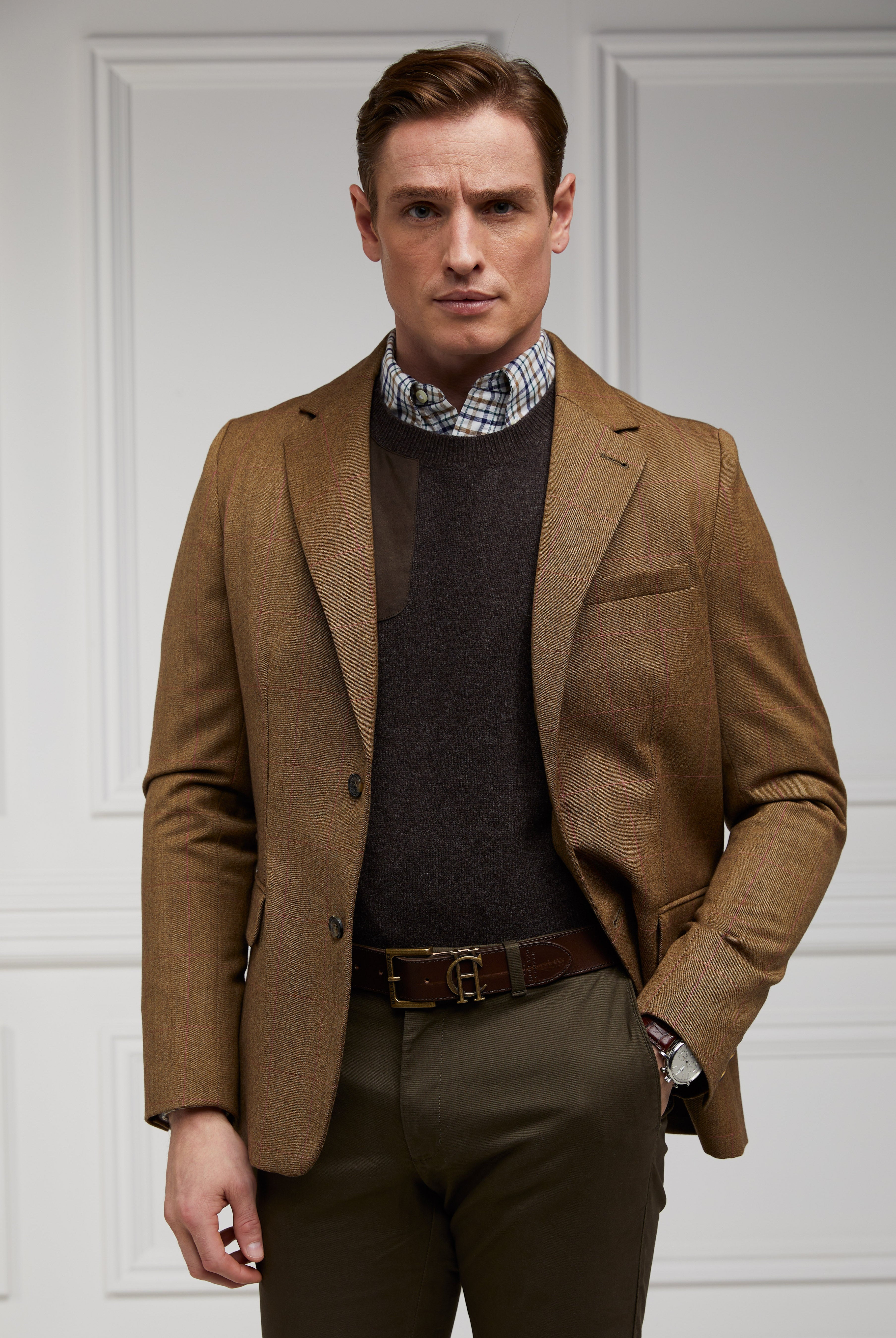 Country Crew Neck Knit - chocolate - XXL - View 134