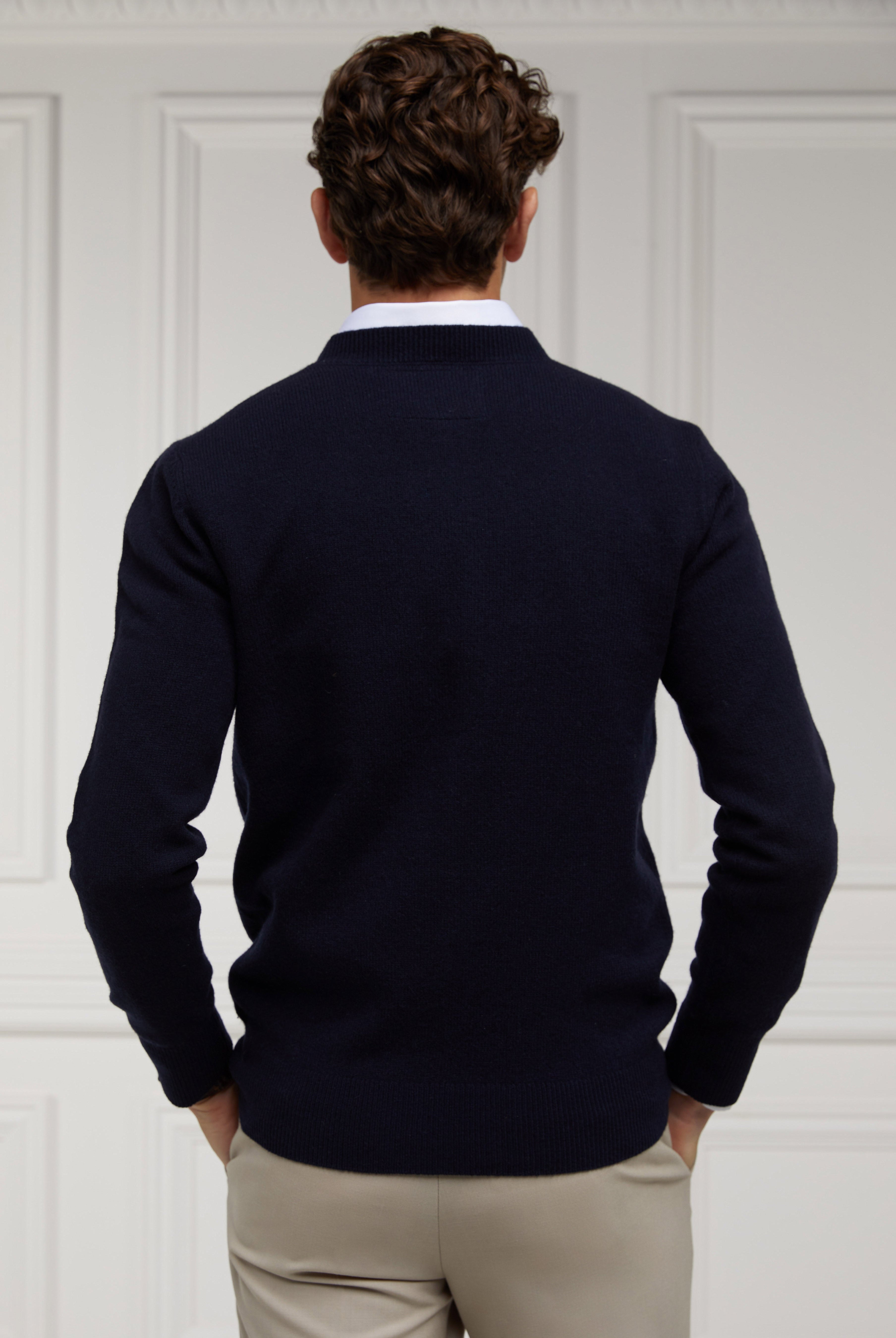 Byron Crew Neck Knit - navy - XXL - View 118