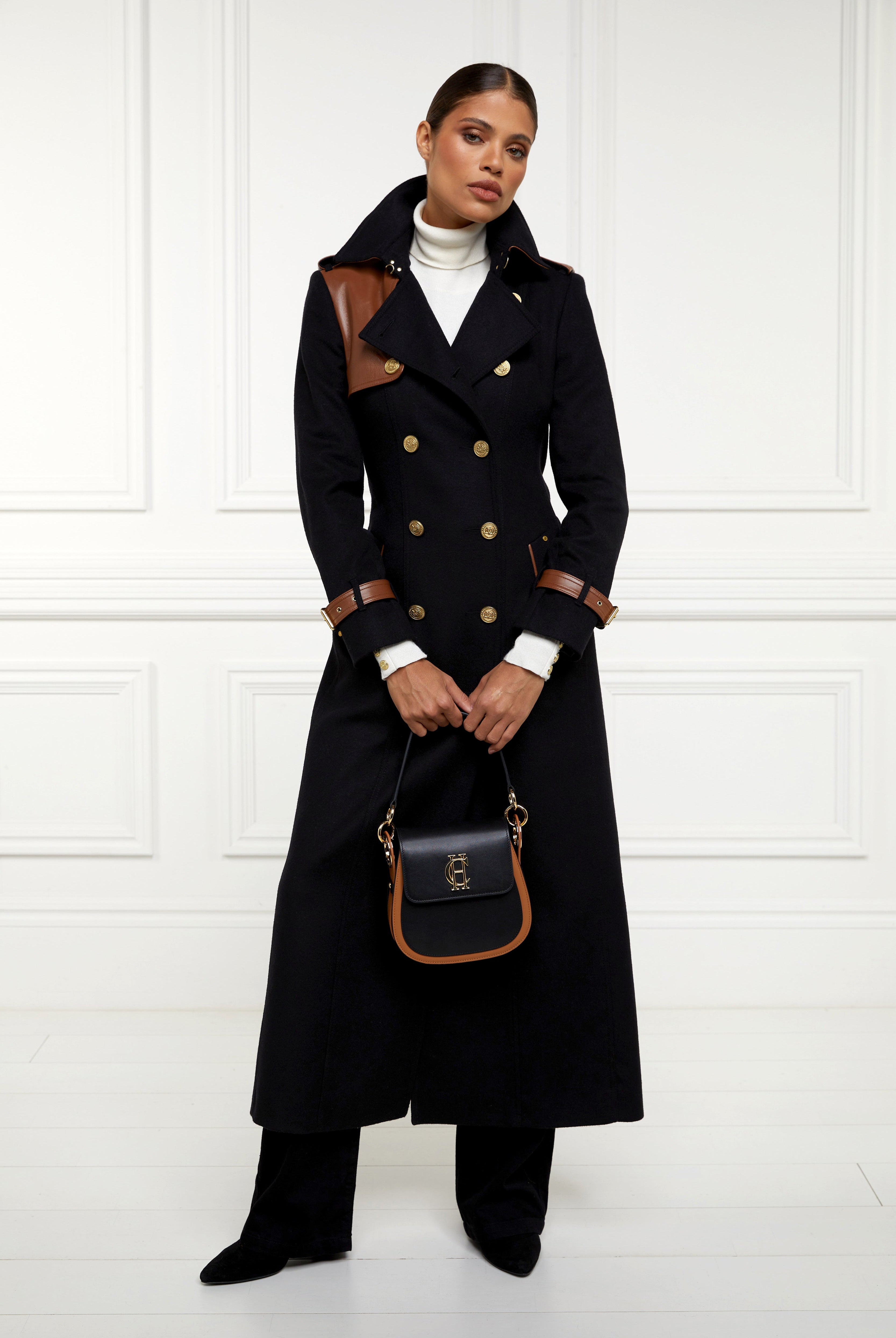 Chelsea Saddle Bag - black tan - View 62