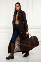Regency Holdall -   brown herringbone - View 6