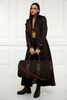 Regency Holdall -   brown herringbone - View 4