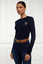Princeton Crew Neck Knit -    navy -  XL - View 89