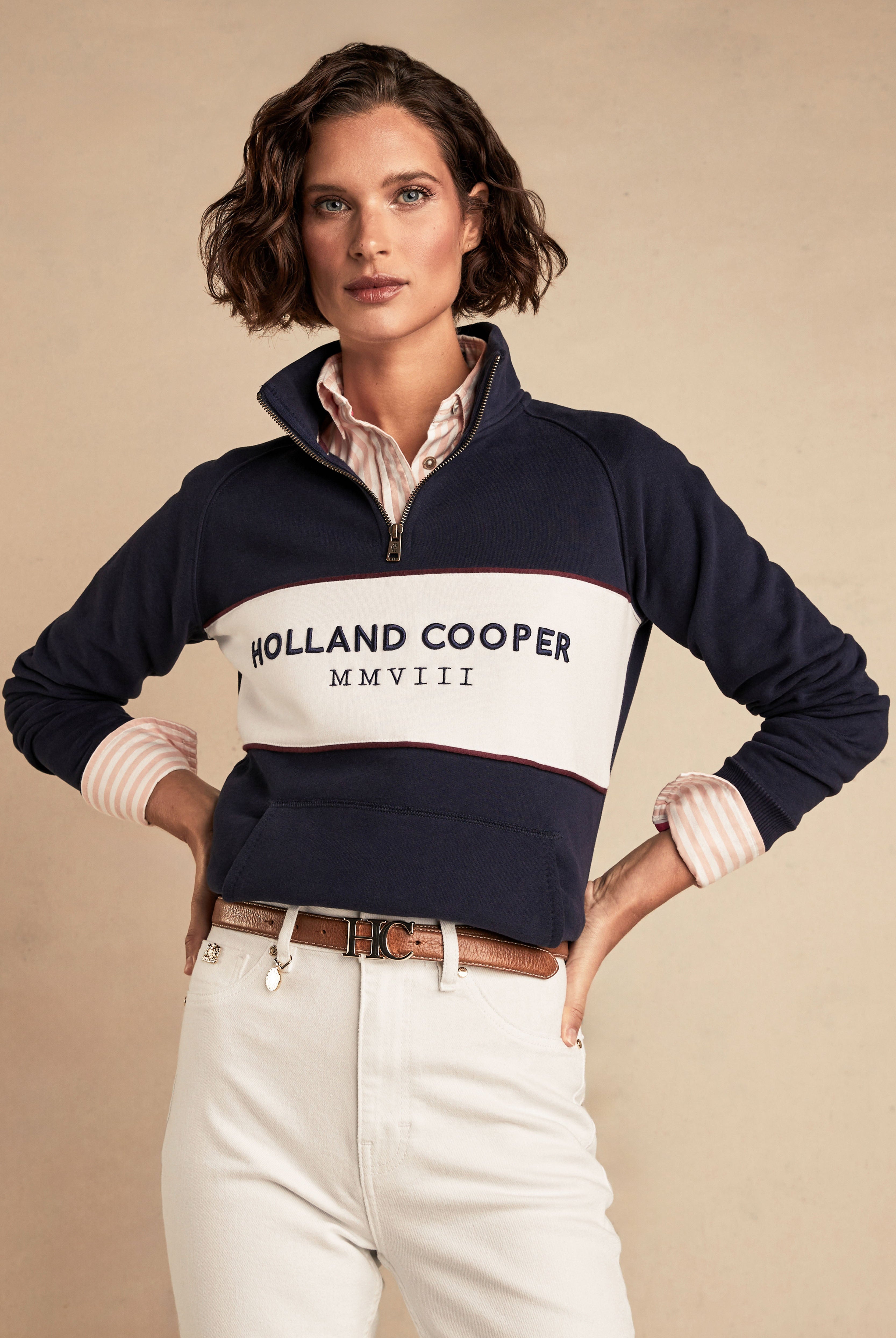 Sporting Heritage Zip - henley ink navy - XL