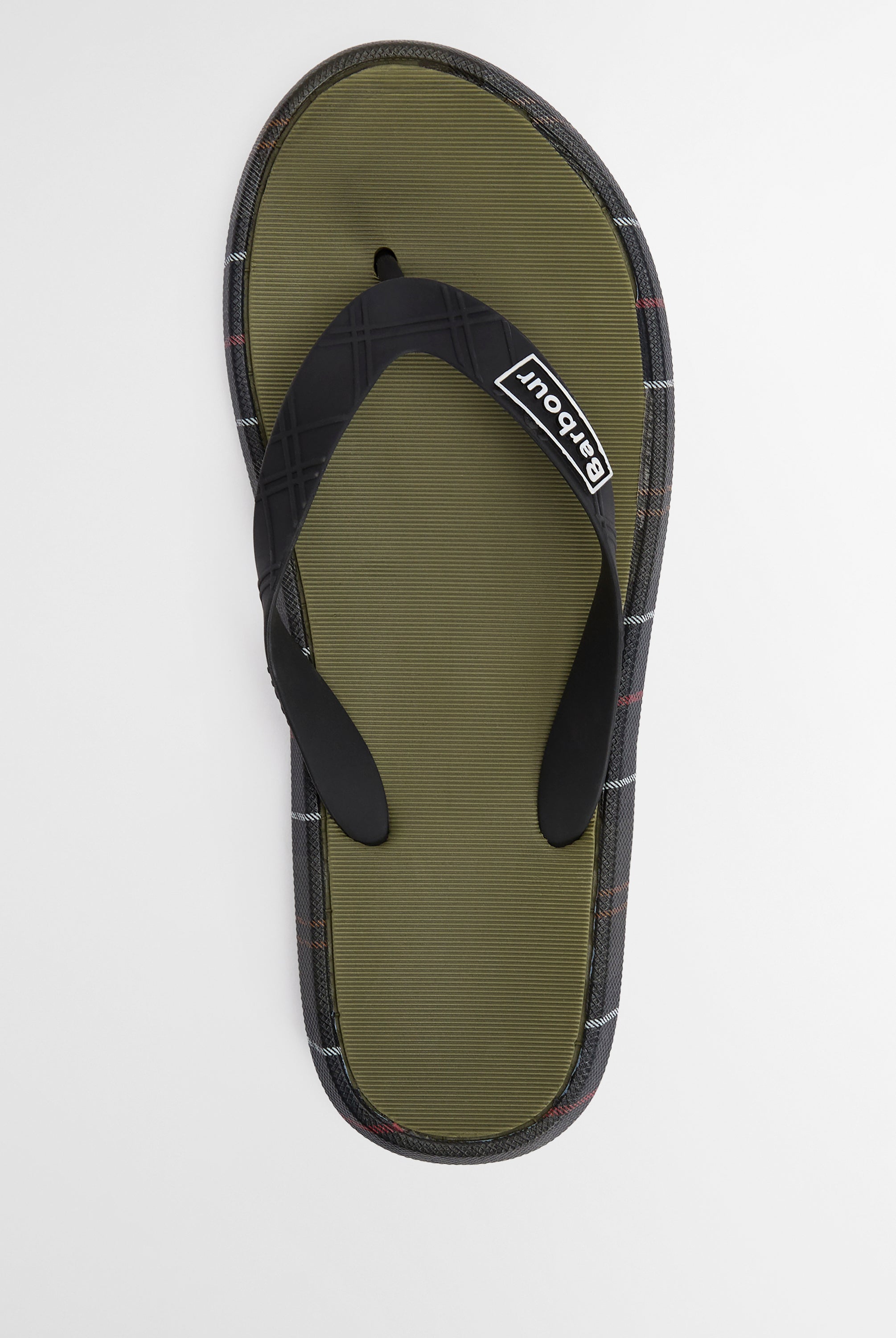 Barbour Olive/Classic Oakdale Sandal #Colour_Olive/Classic