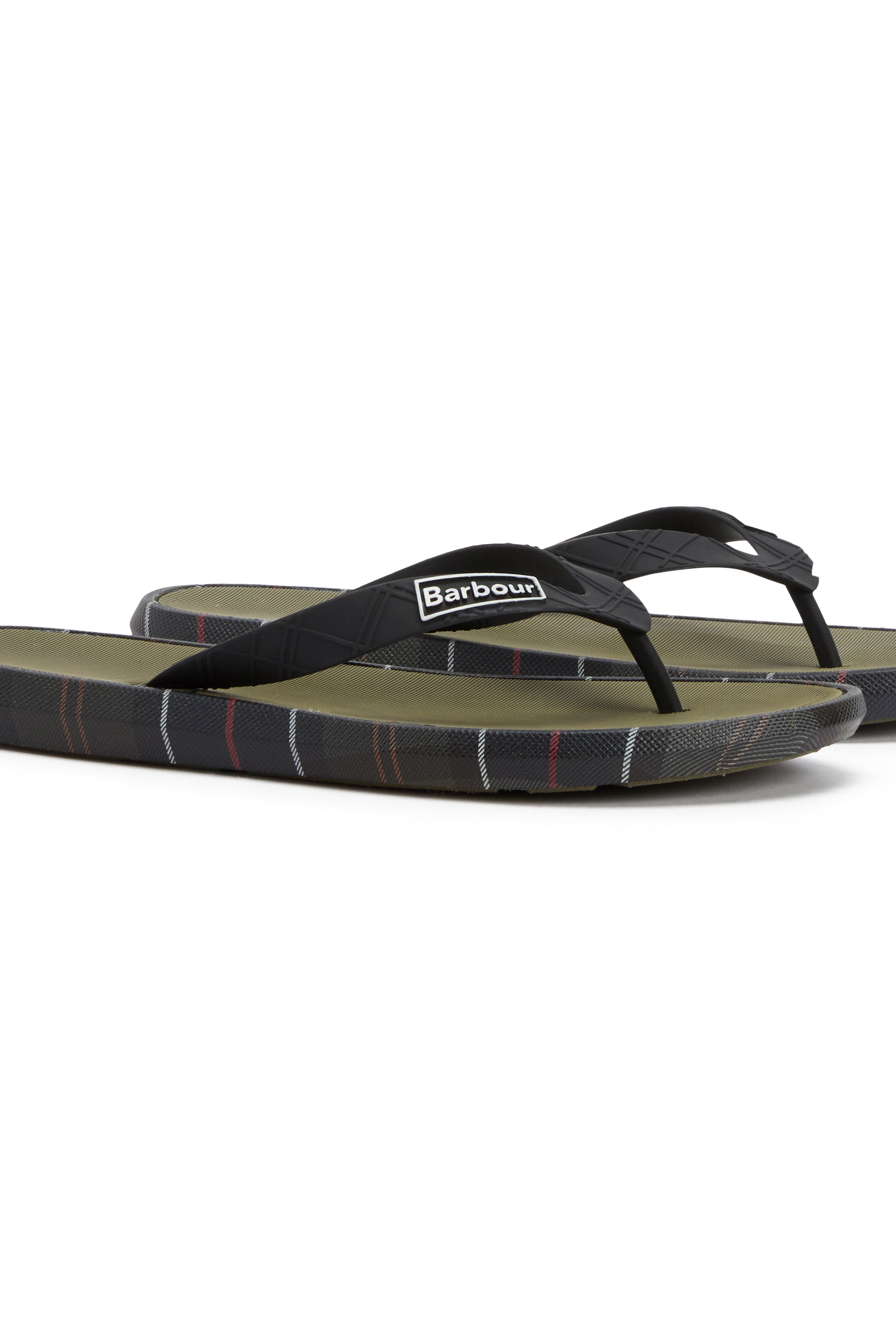 Barbour Olive/Classic Oakdale Sandal #Colour_Olive/Classic