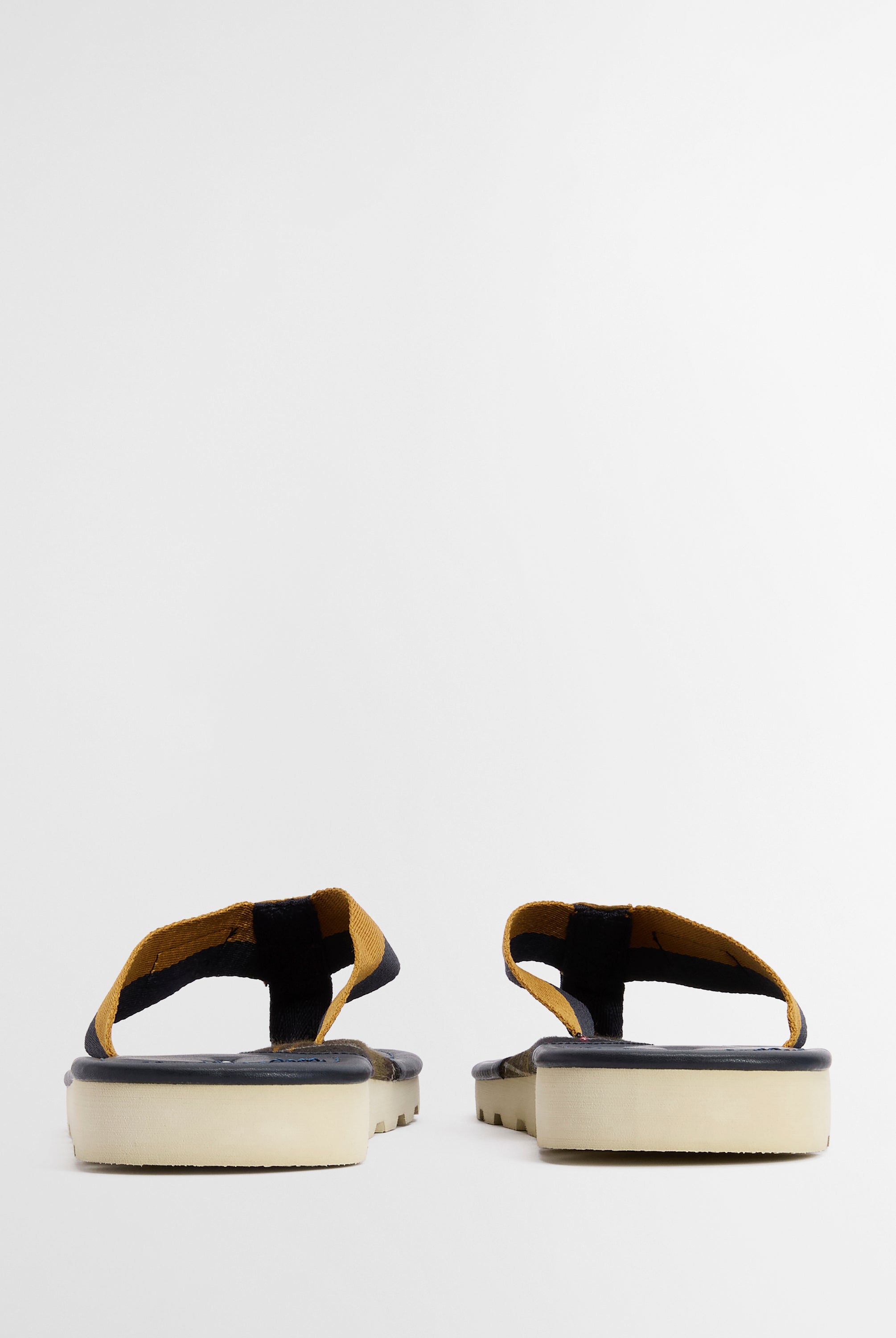 Barbour Navy/Ochre Harker Sandal #Colour_Navy/Ochre