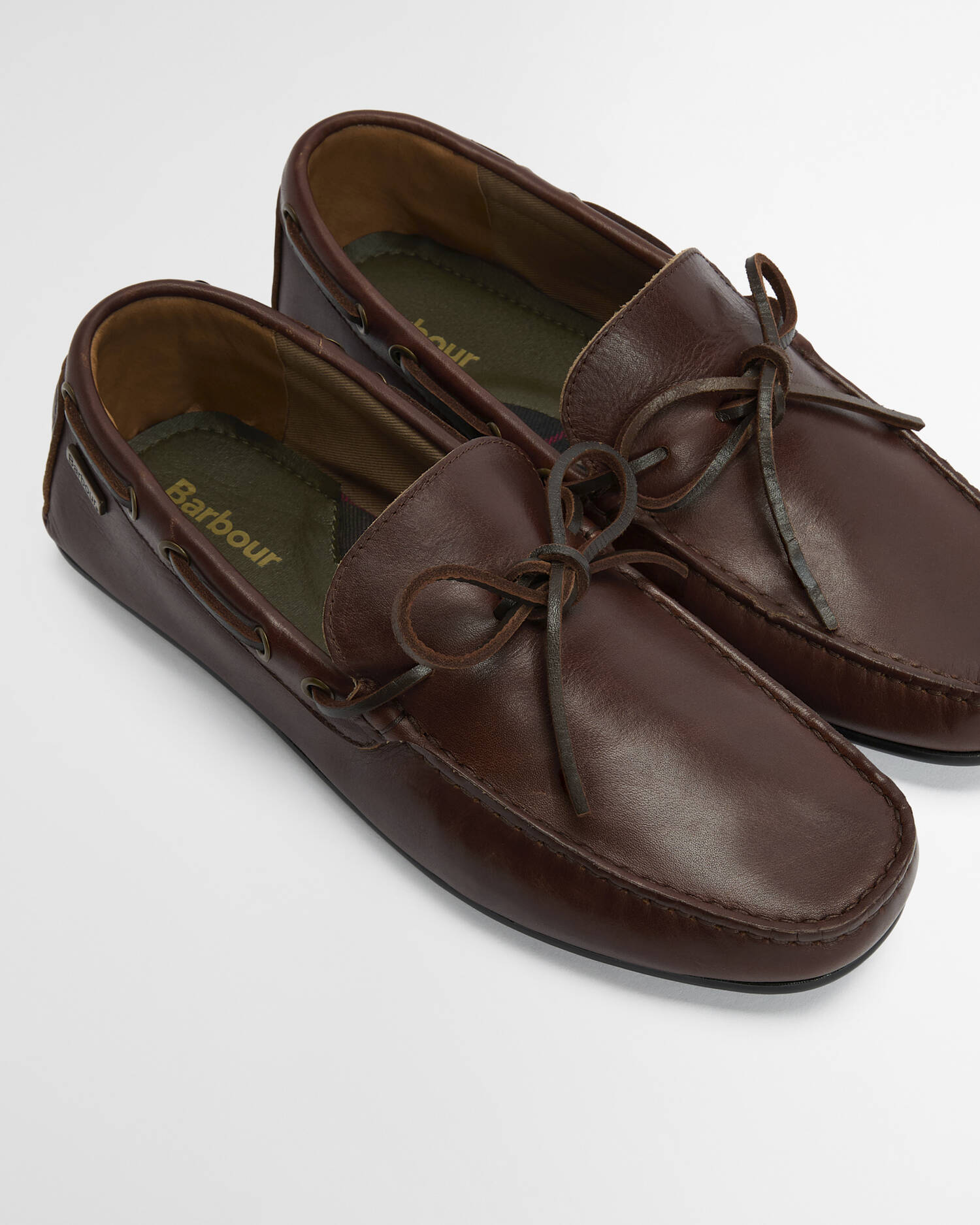 Barbour Brown Courage Driving Shoe #Colour_Brown