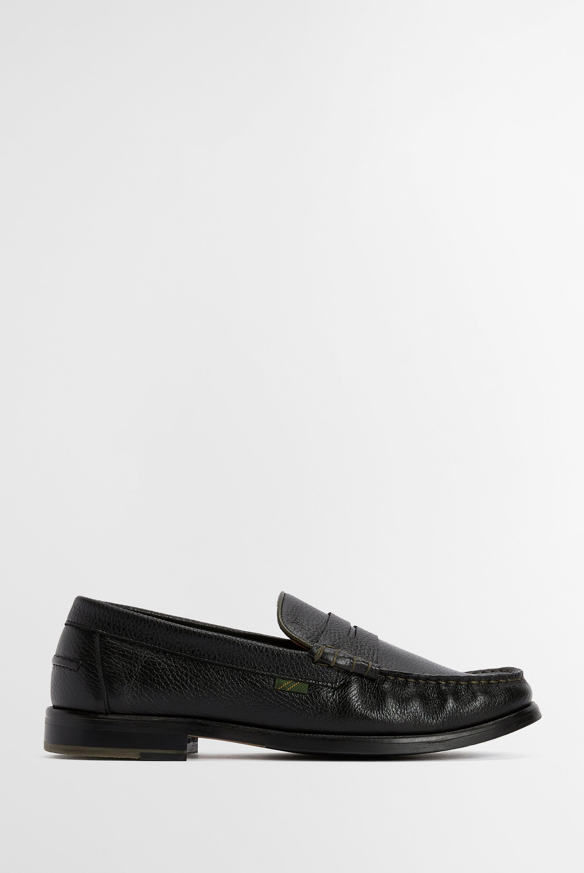 Barbour Black Linford Loafer #Colour_Black
