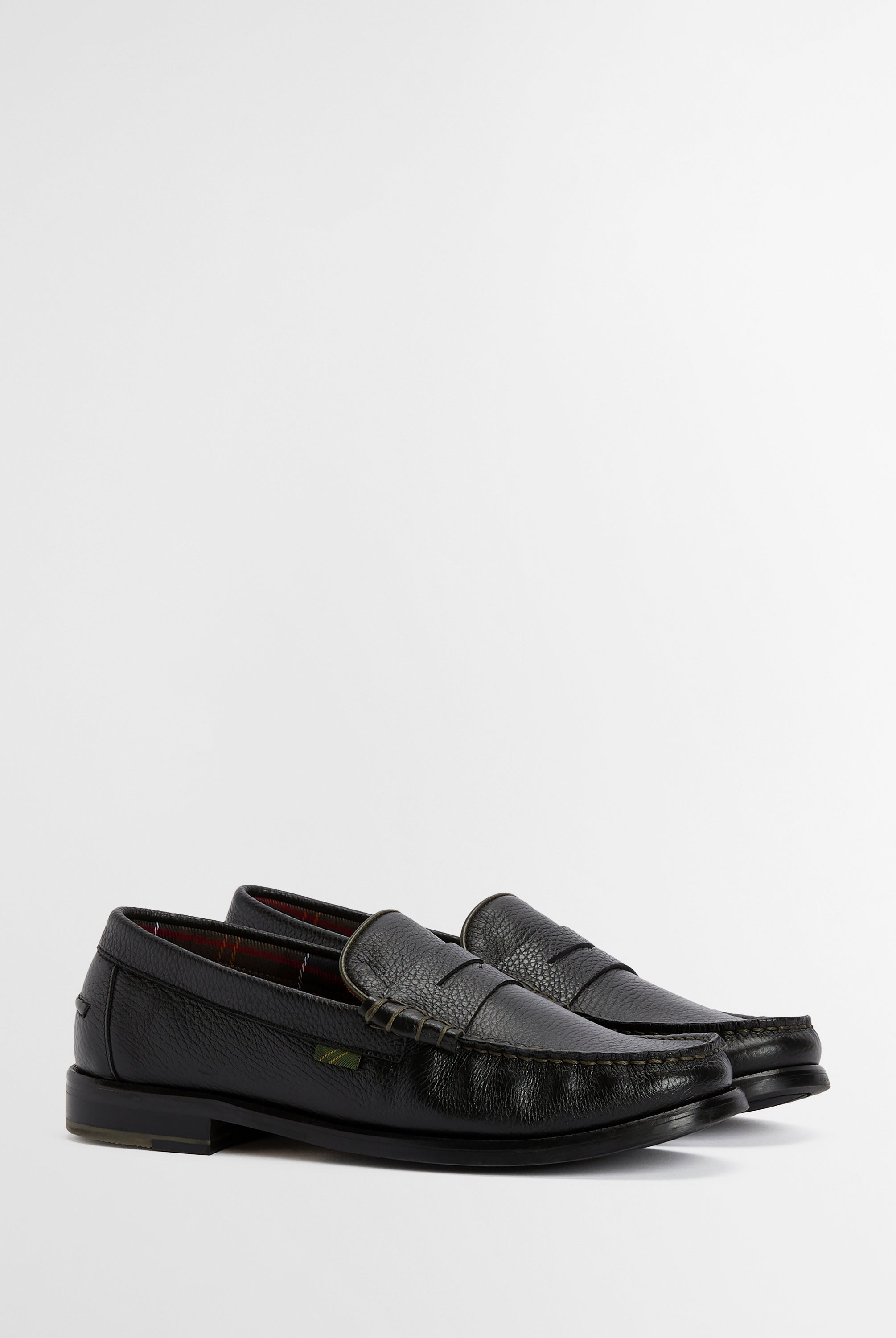 Barbour Black Linford Loafer #Colour_Black