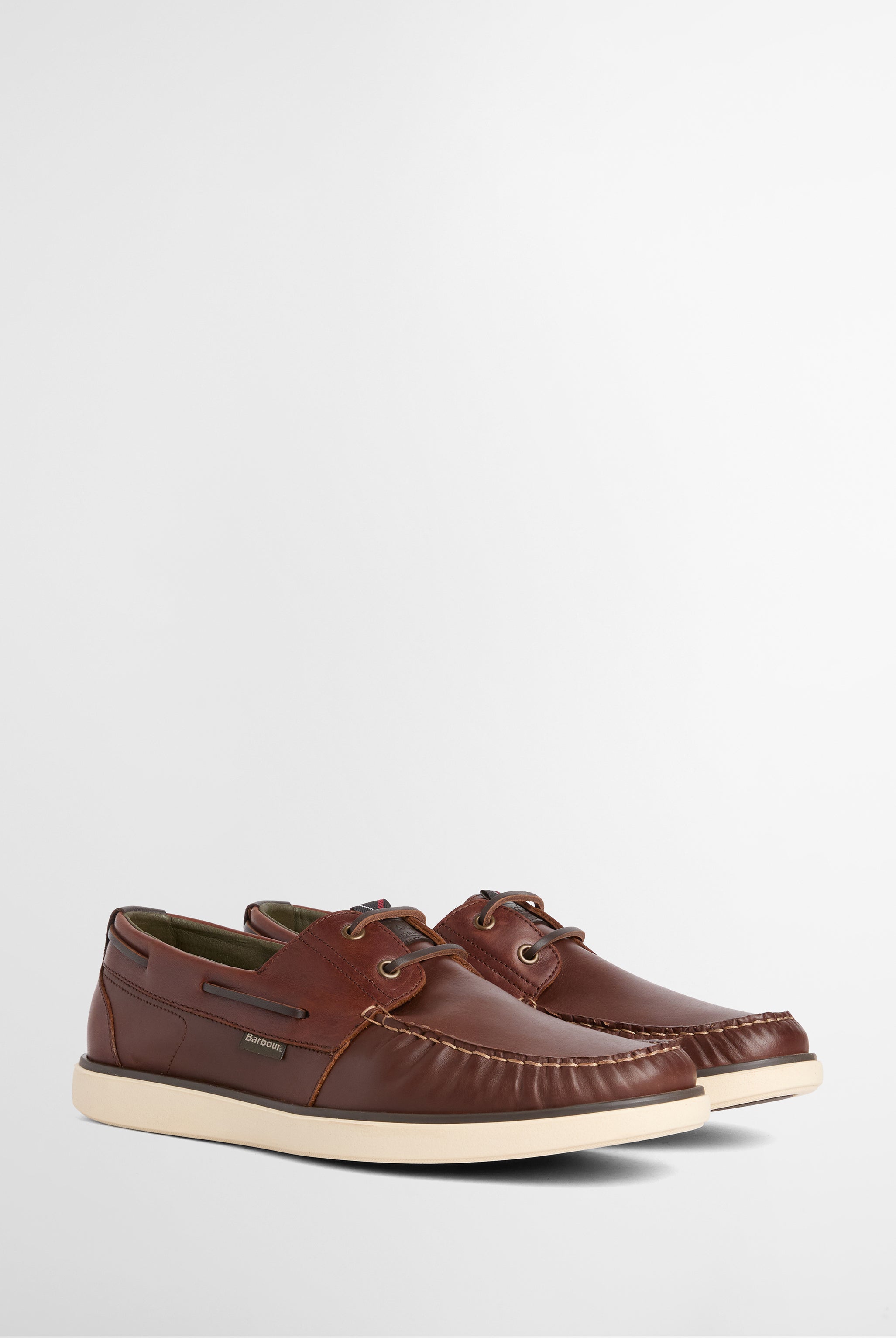 Barbour Dark Brown Rothley Boat Shoe #Colour_Dark Brown