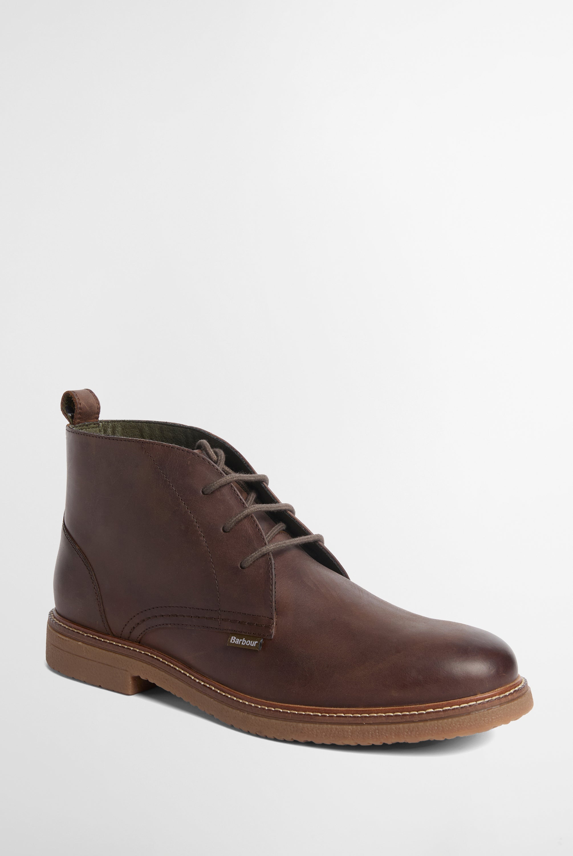 Barbour Dark Brown Kirkstone Desert Boot #Colour_Dark Brown