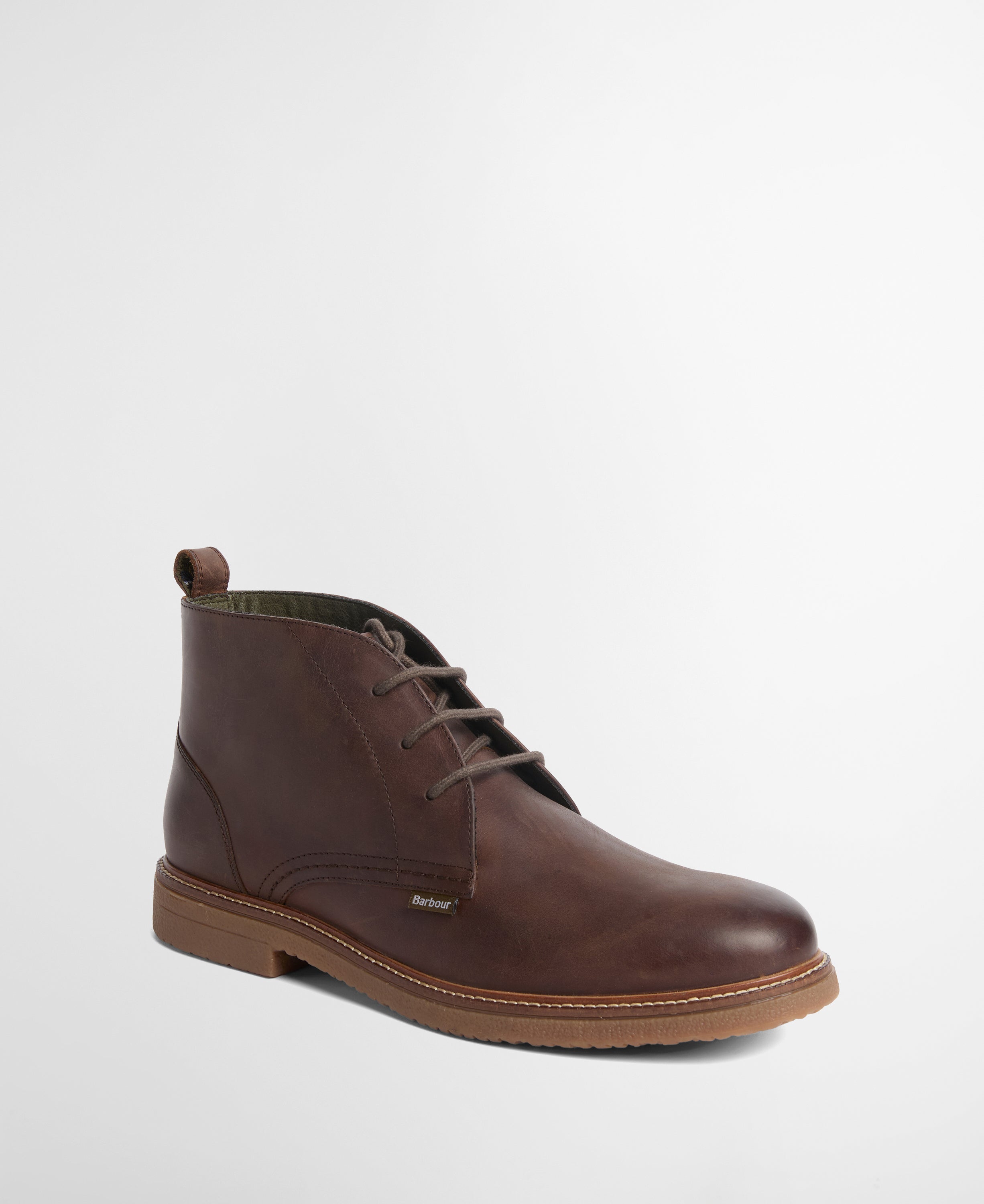 Barbour Dark Brown Kirkstone Desert Boot #Colour_Dark Brown