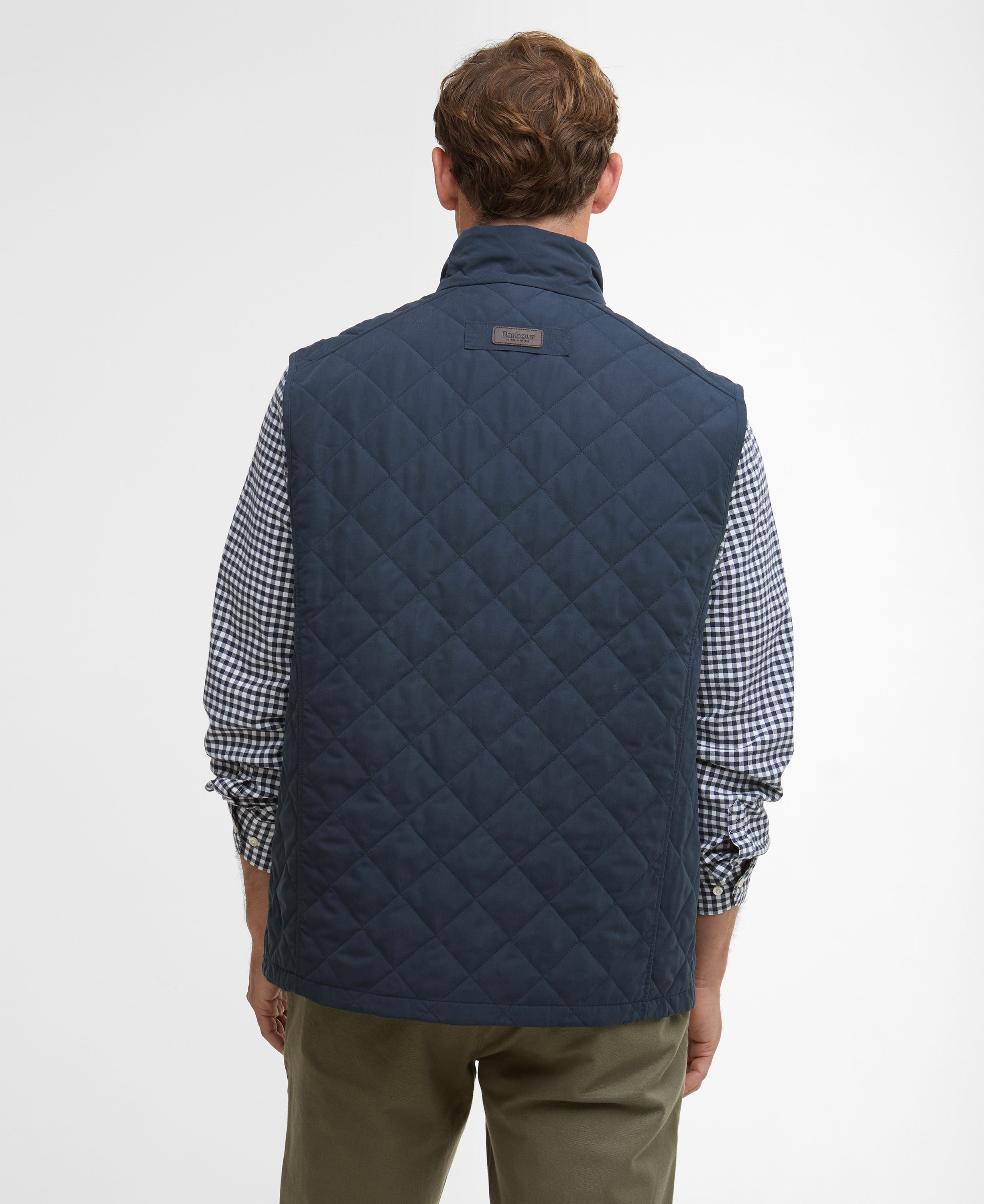 Barbour Navy Sander Quilted Gilet #Colour_Navy