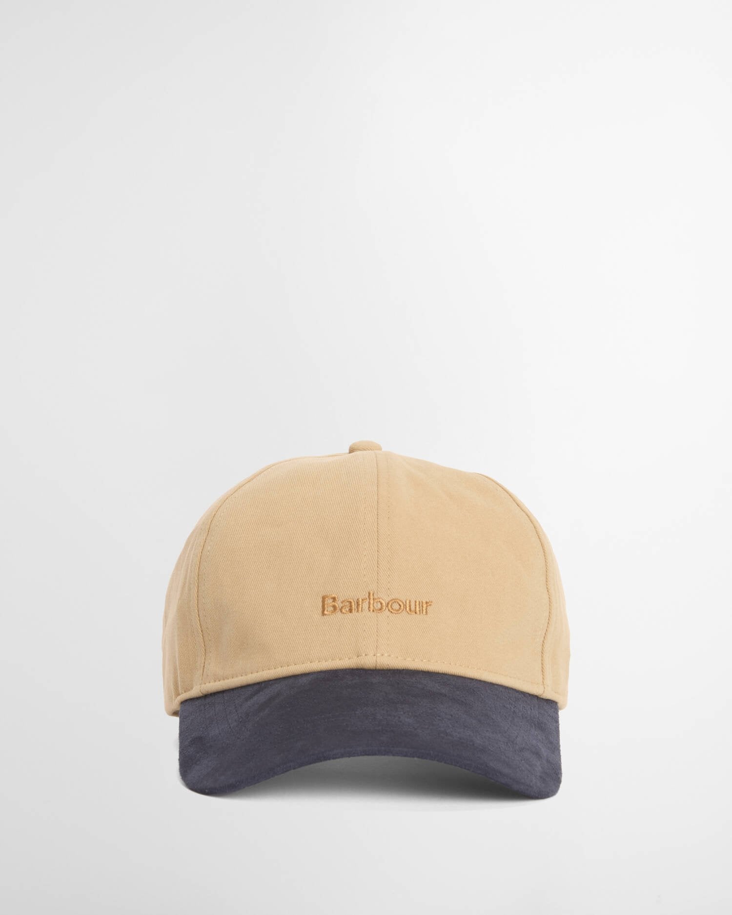 Barbour Sandstone/Navy Langdale Cap #Colour_Sandstone/Navy
