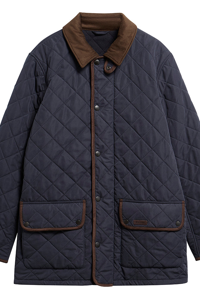Barbour Thursby Polarquilt Jacket #Colour_Dark Navy