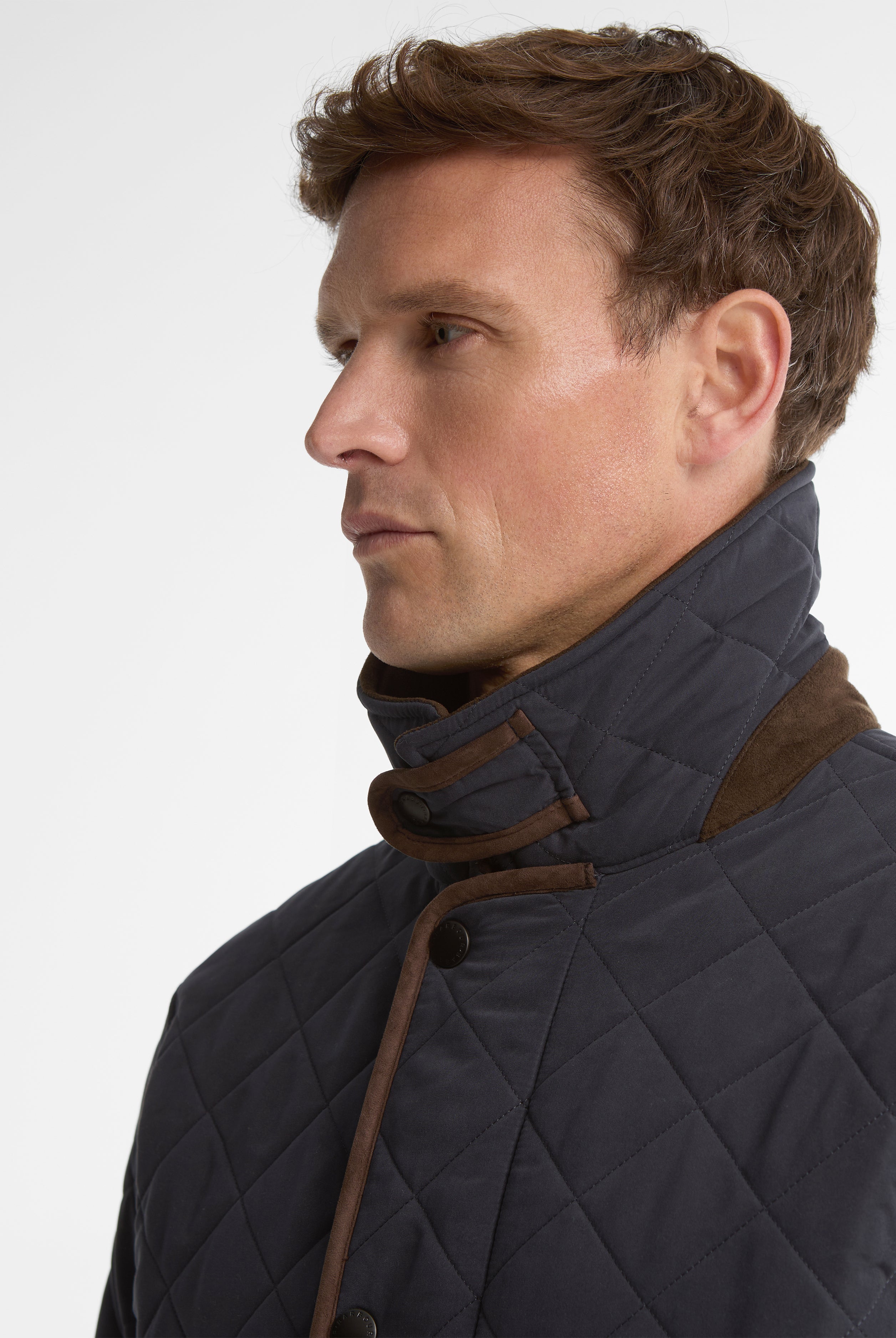 Barbour Thursby Polarquilt Jacket #Colour_Dark Navy