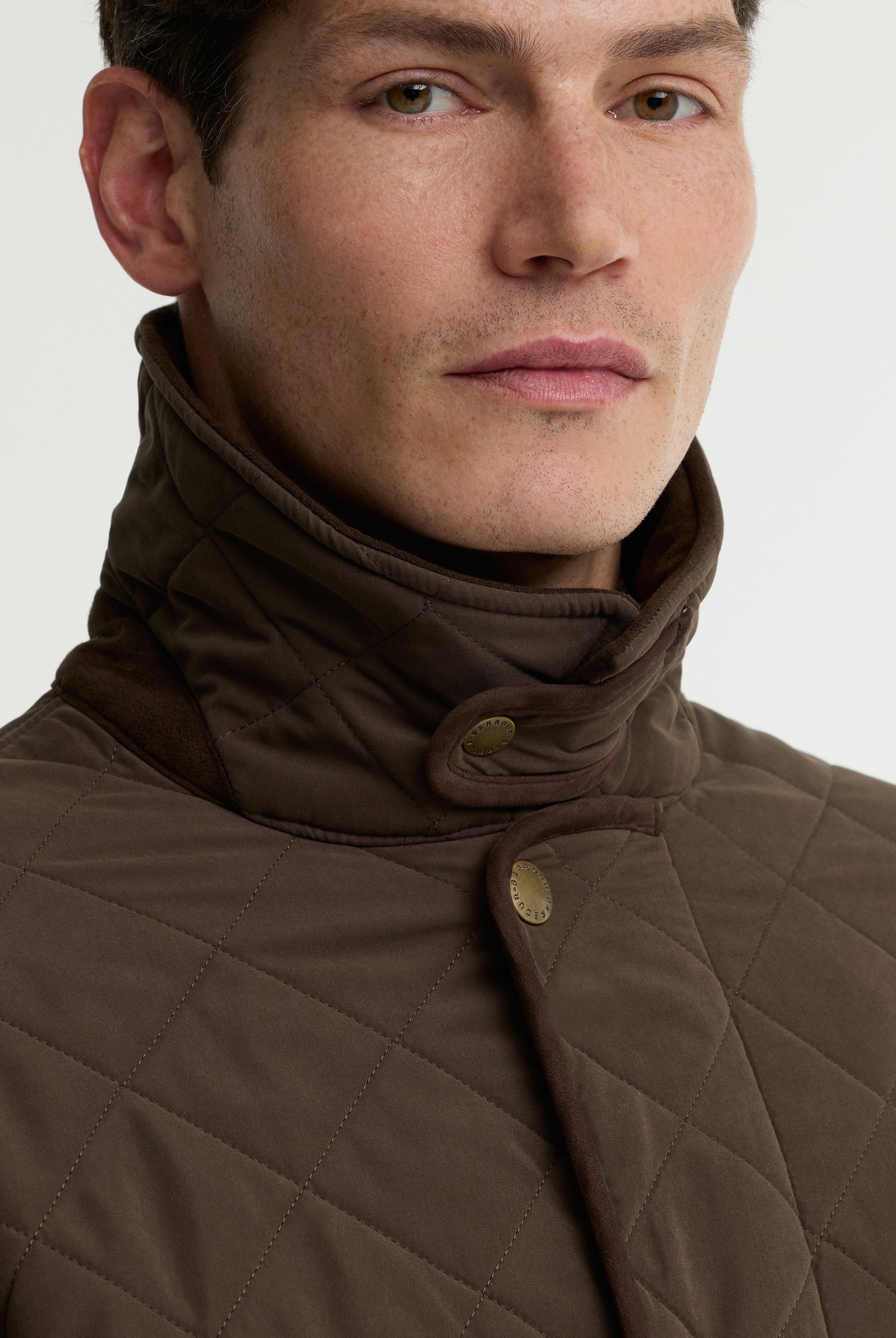 Barbour Thursby Polarquilt Jacket #Colour_Dark Olive