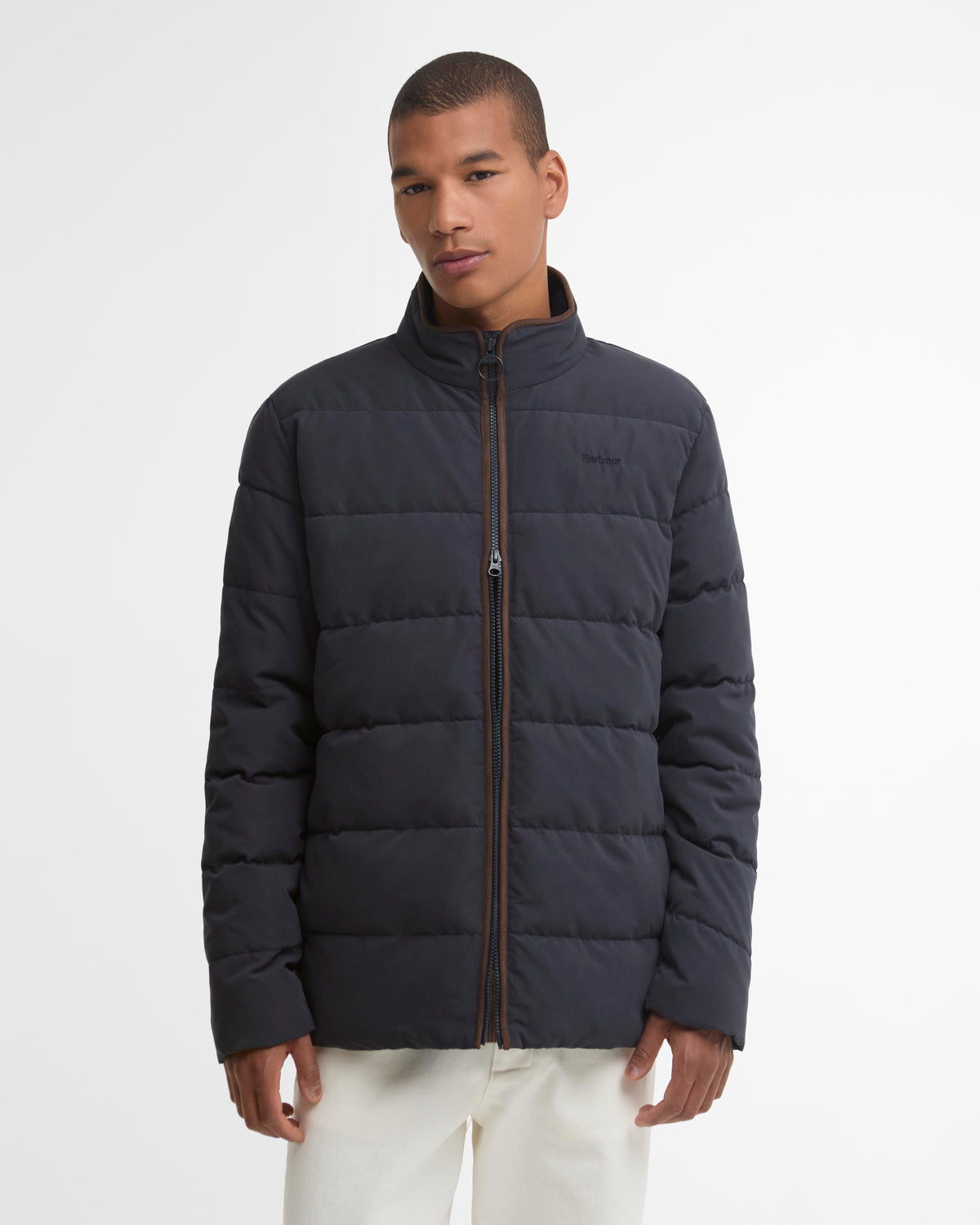 Barbour Noree Quilted Jacket #Colour_Dark Navy