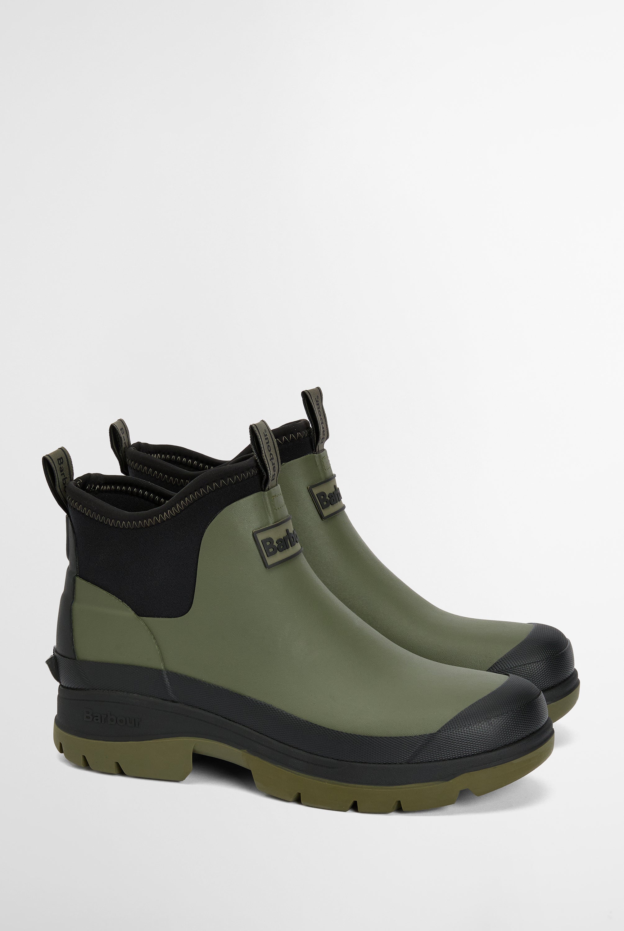 Barbour Uniform Green Ridge Ankle Welly #Colour_Uniform Green
