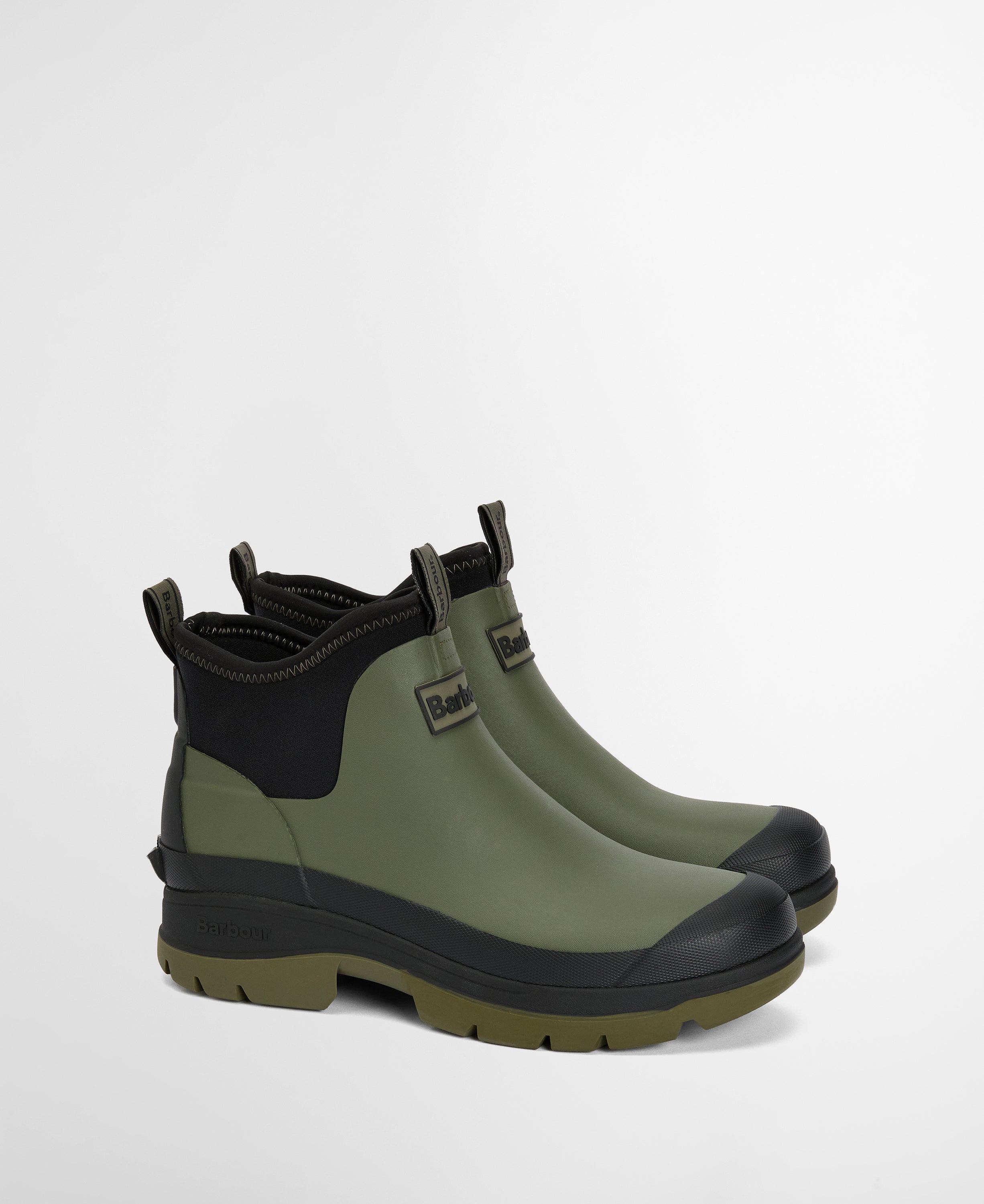 Barbour Uniform Green Ridge Ankle Welly #Colour_Uniform Green