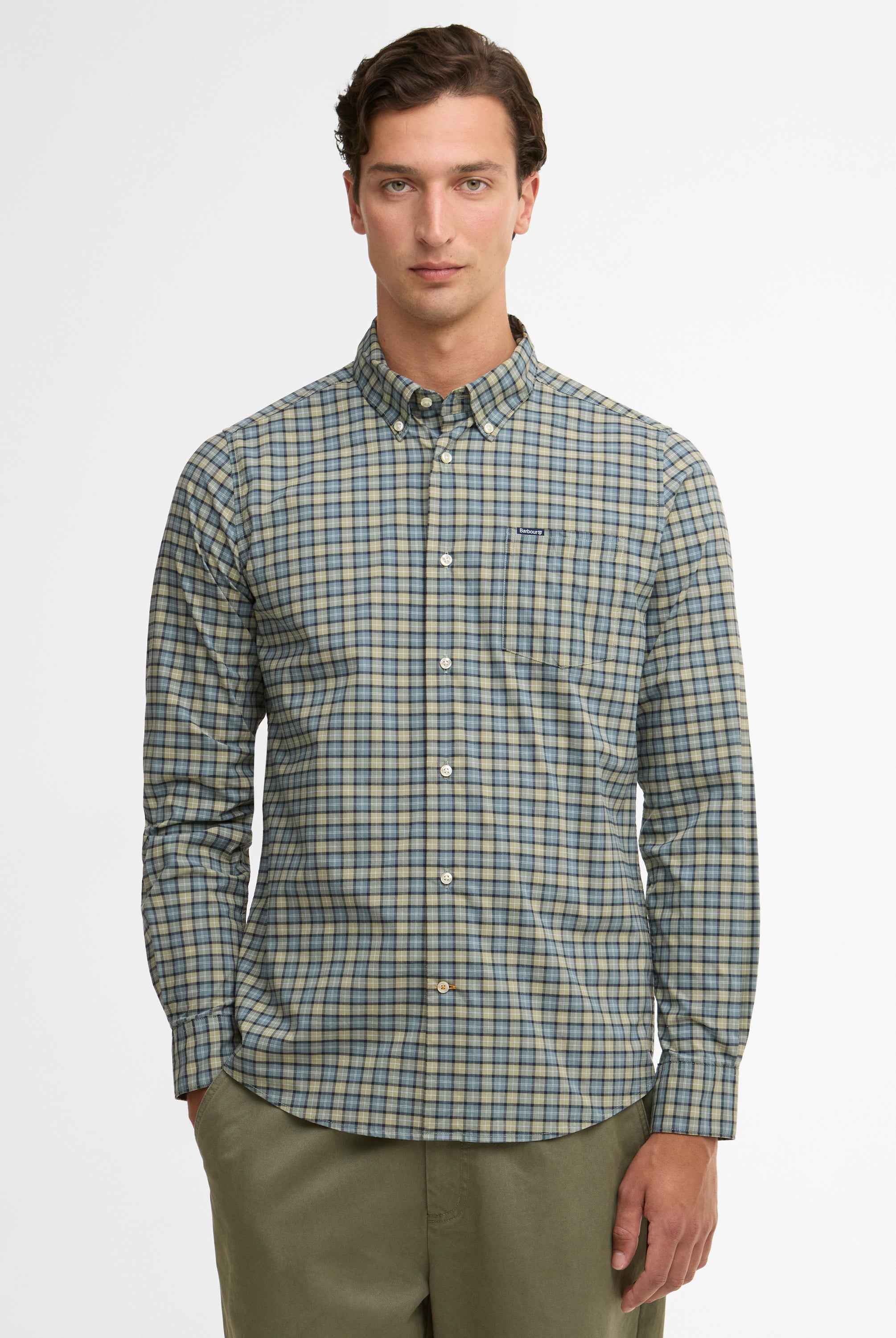 Barbour Highland Loch Tartan Lomond Tailored Tartan Shirt #Colour_Highland Loch Tartan