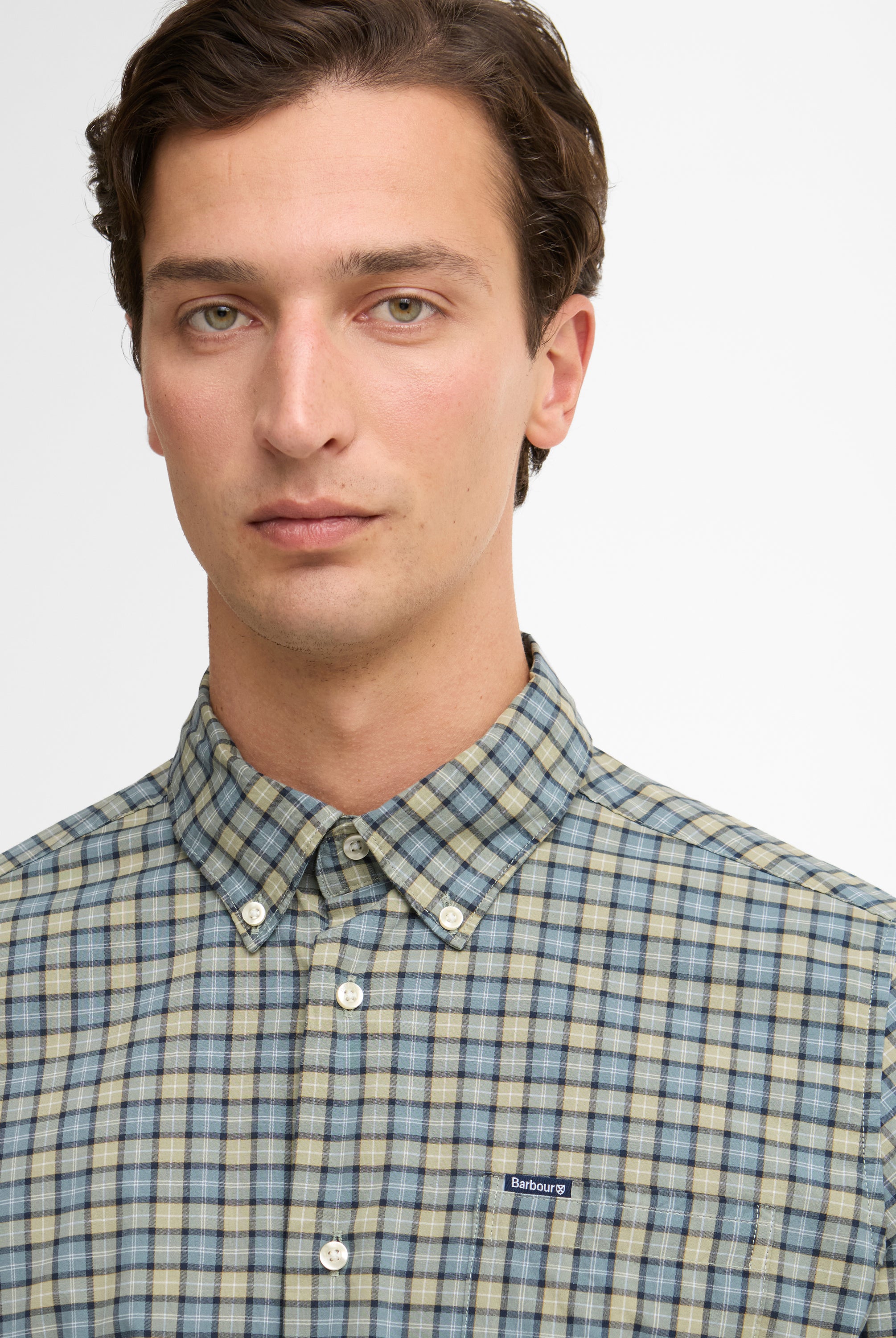 Barbour Highland Loch Tartan Lomond Tailored Tartan Shirt #Colour_Highland Loch Tartan