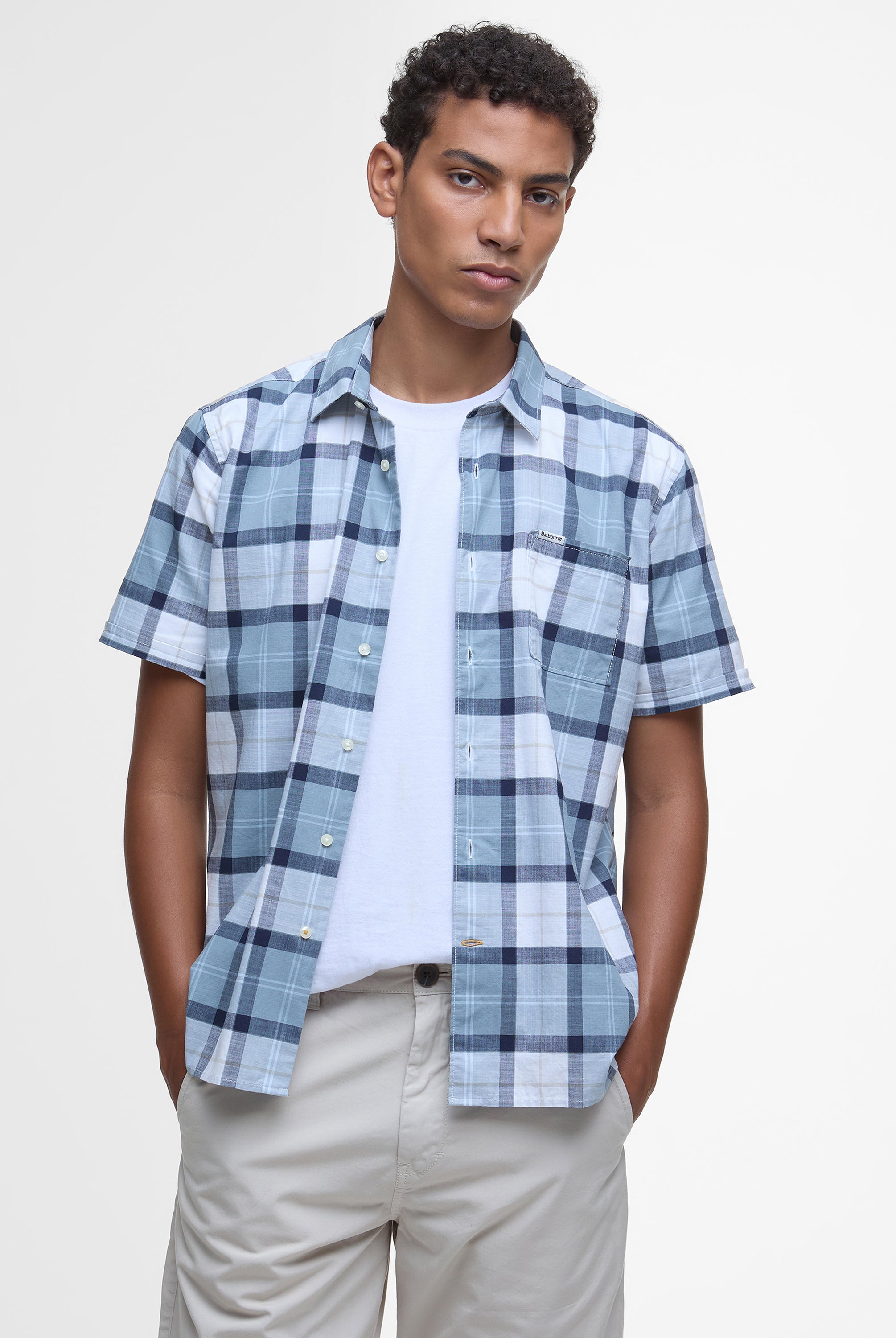Barbour Northshore Tartan Gordon Summer Fit Shirt #Colour_Northshore Tartan