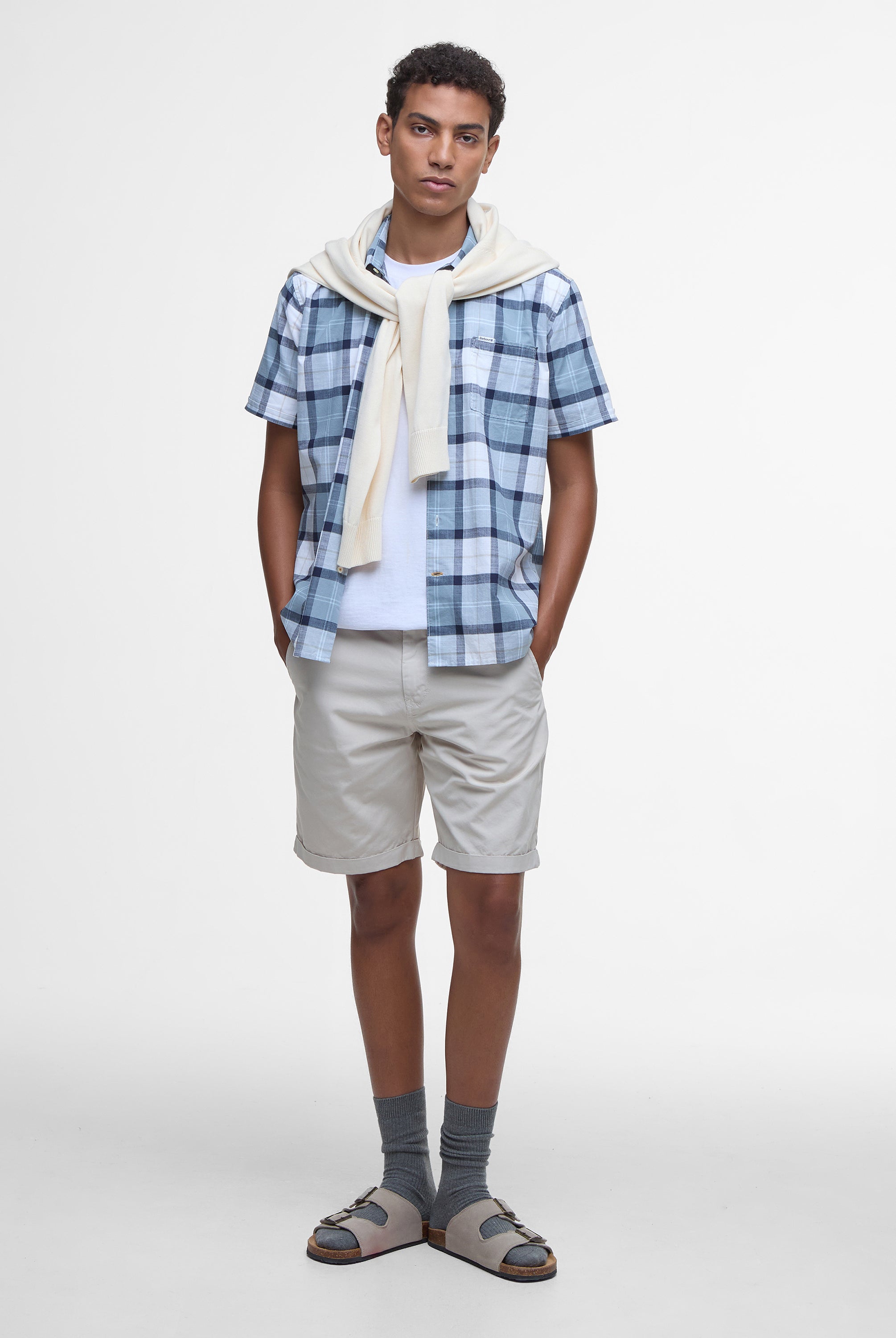 Barbour Northshore Tartan Gordon Summer Fit Shirt #Colour_Northshore Tartan
