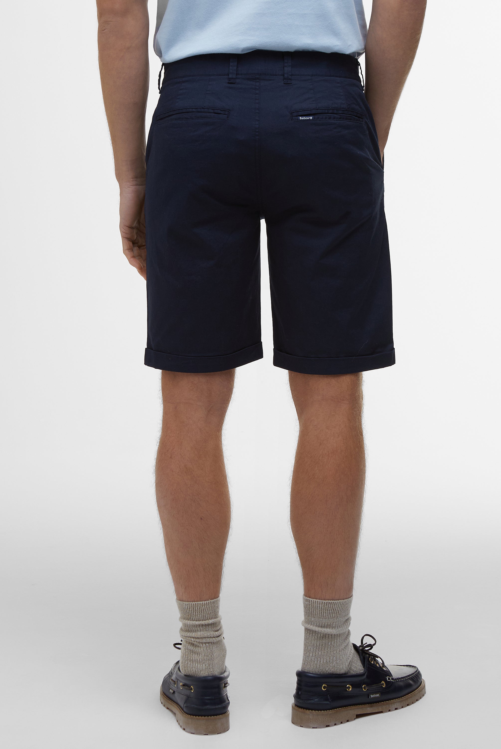 Barbour Navy Smart Chino Short #Colour_Navy