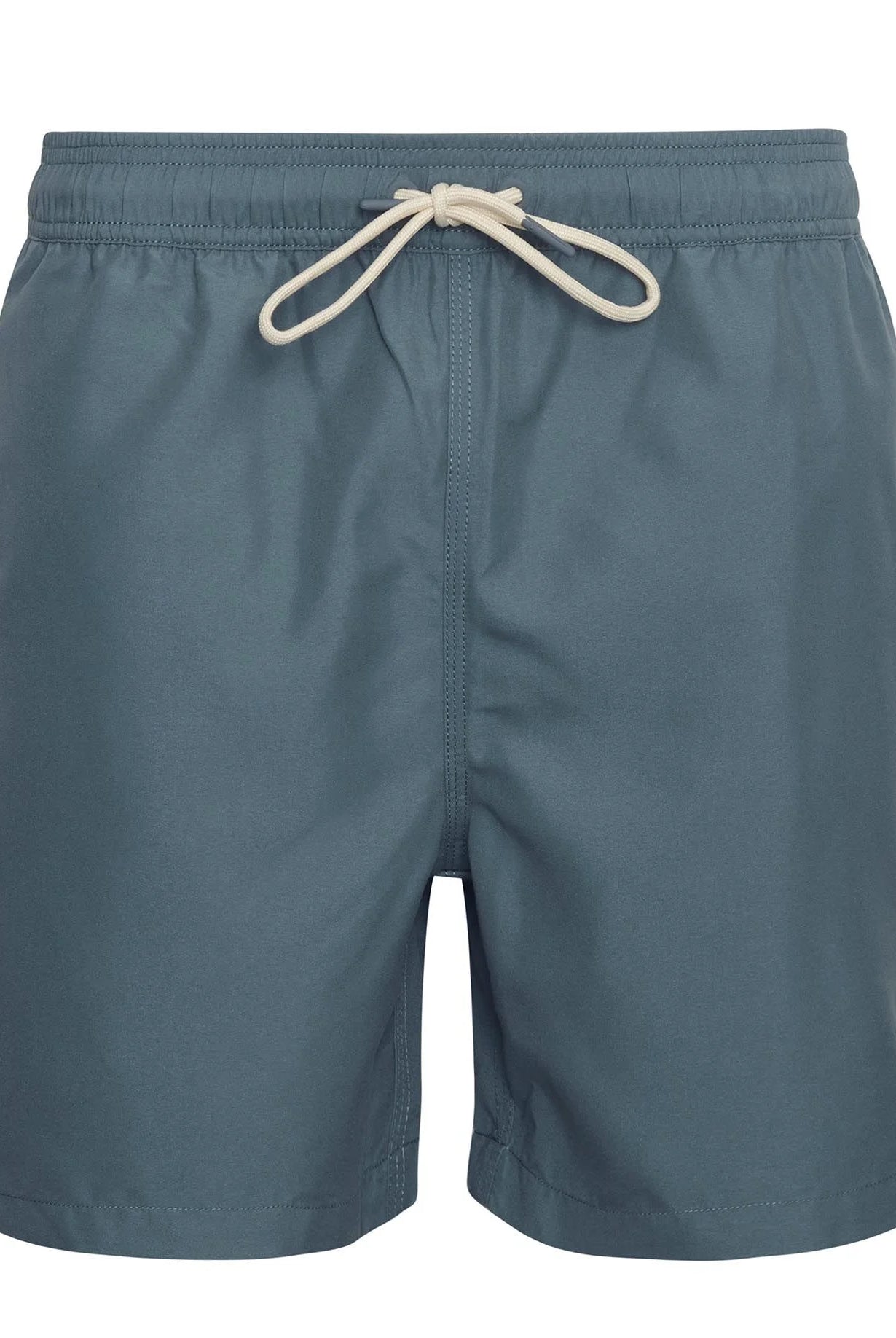 Barbour Vintage Teal Staple Logo 5" Swim Short #Colour_Vintage Teal