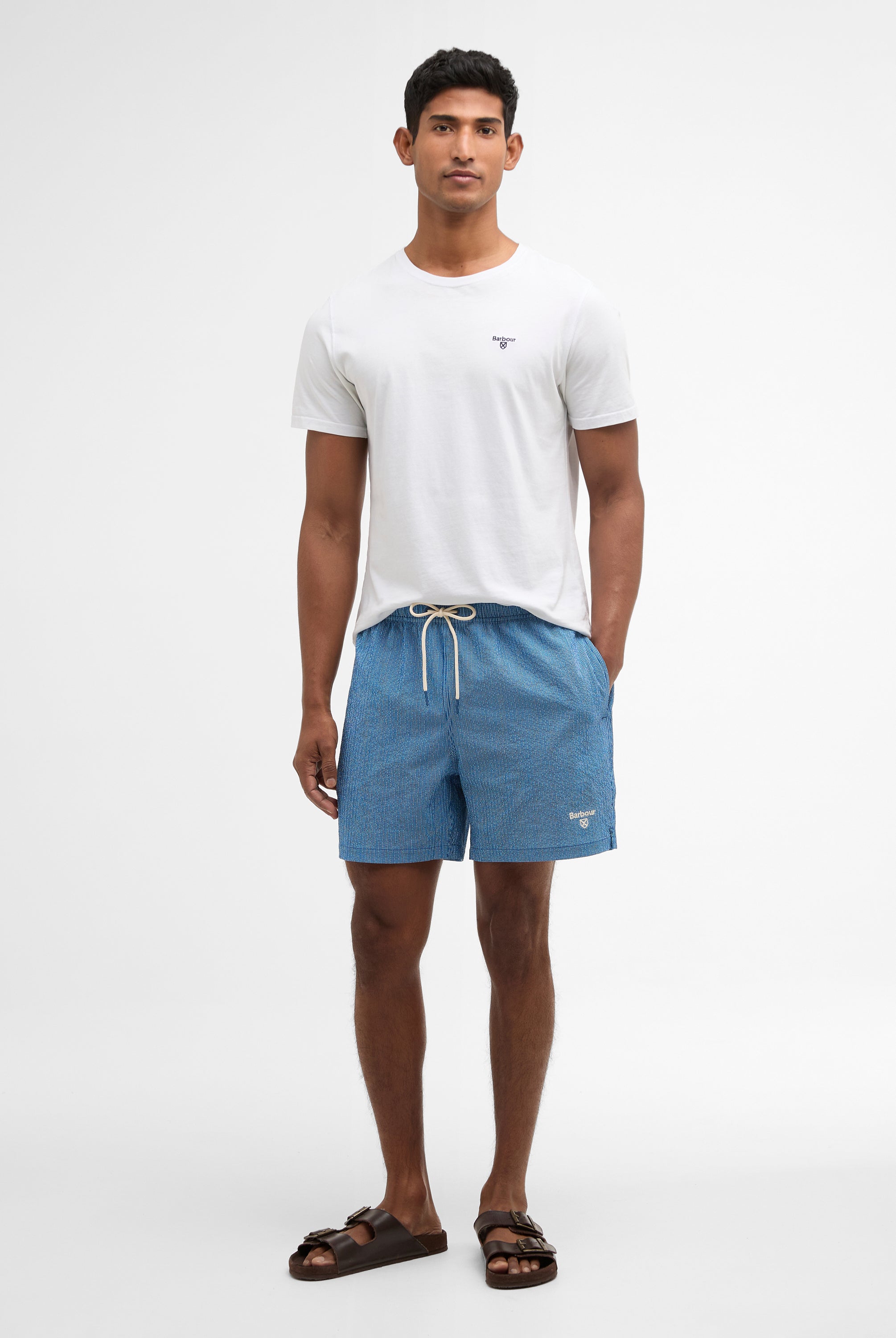 Barbour Sailboat Blue Somerset Swim Short #Colour_Sailboat Blue