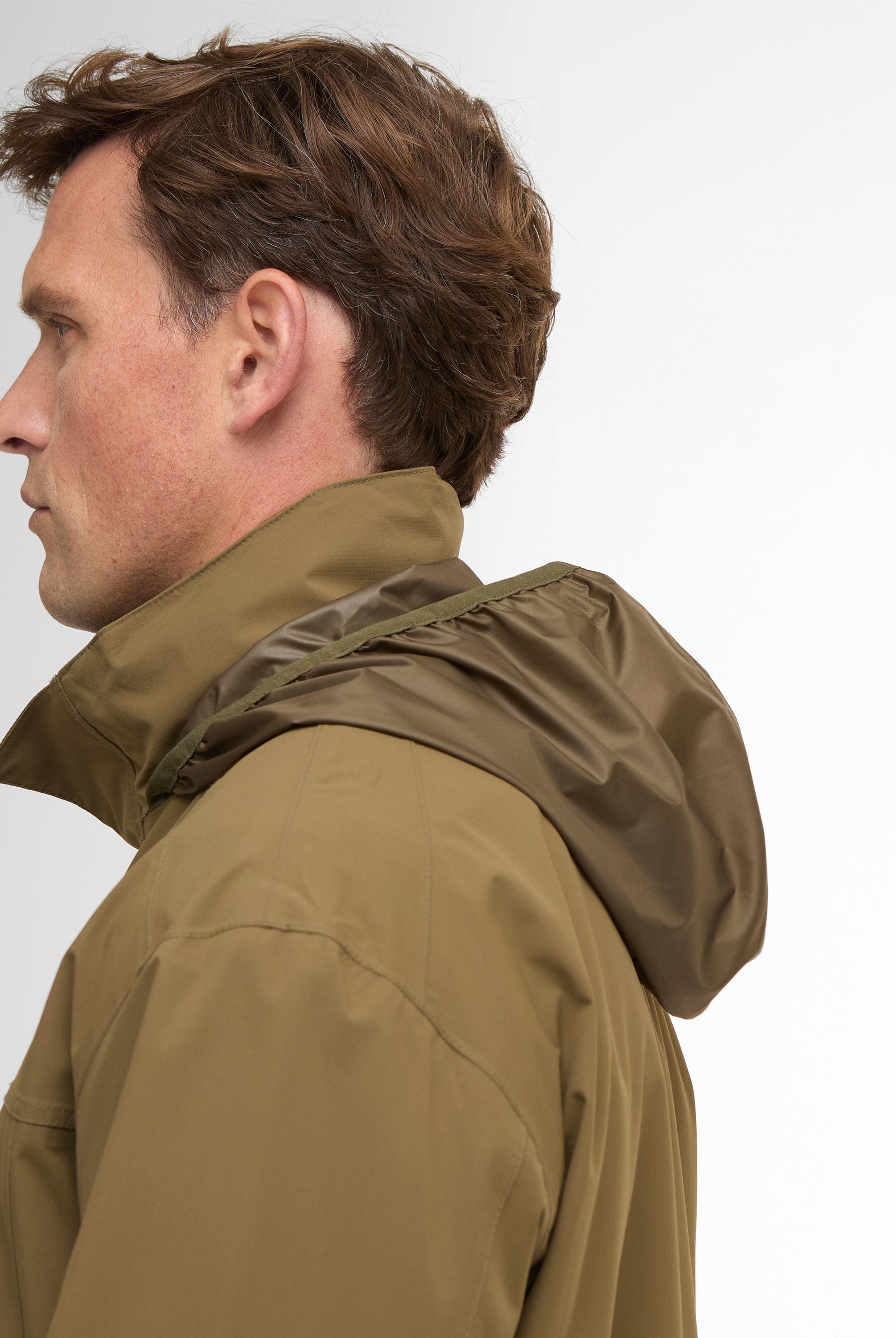 Barbour Beech Sander Waterproof Jacket #Colour_Beech