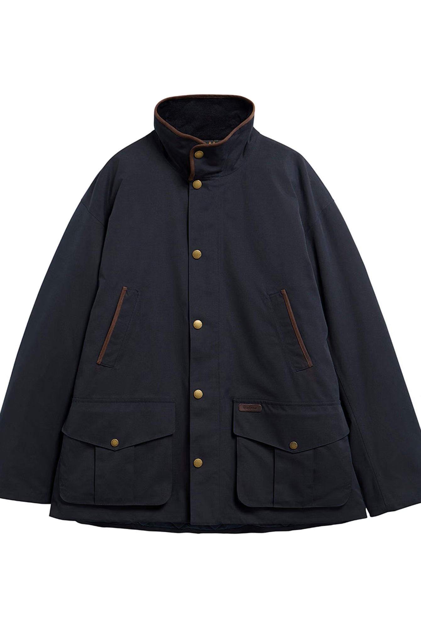 Barbour Broomfield Waterproof Jacket #Colour_Dark Navy