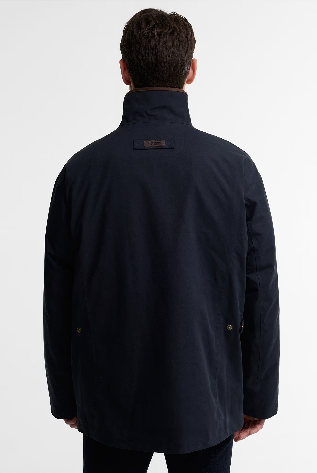 Barbour Broomfield Waterproof Jacket #Colour_Dark Navy
