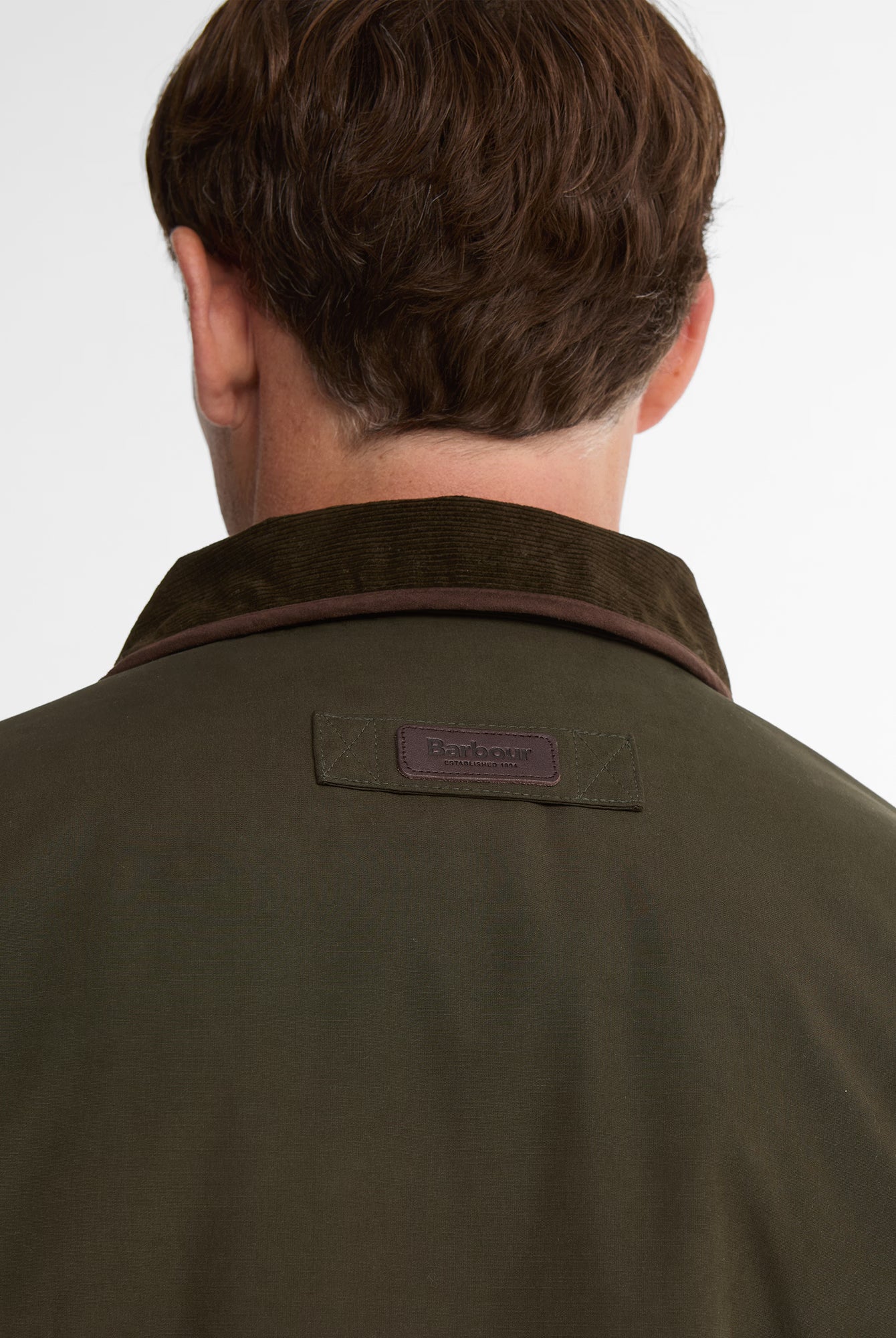 Barbour Broomfield Waterproof Jacket #Colour_Dark Olive