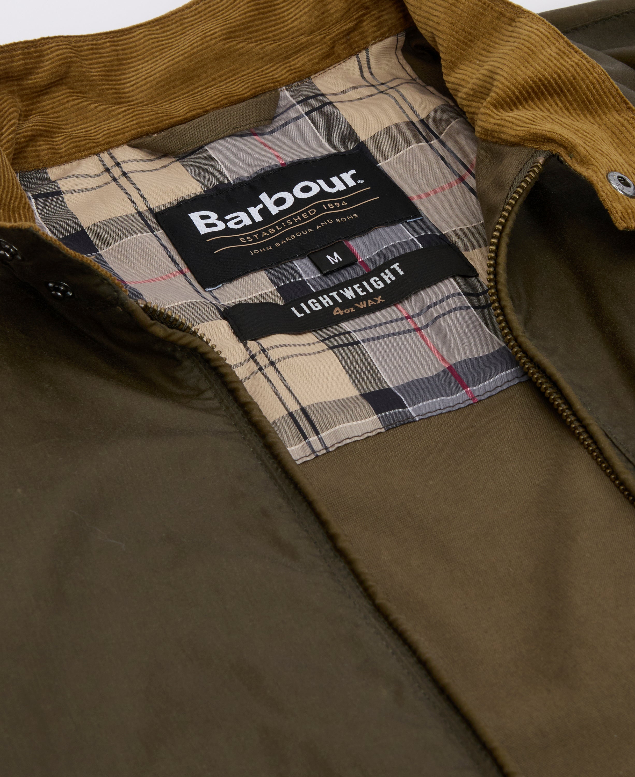 Barbour Beech Lightweight Royston Wax Jacket #Colour_Beech