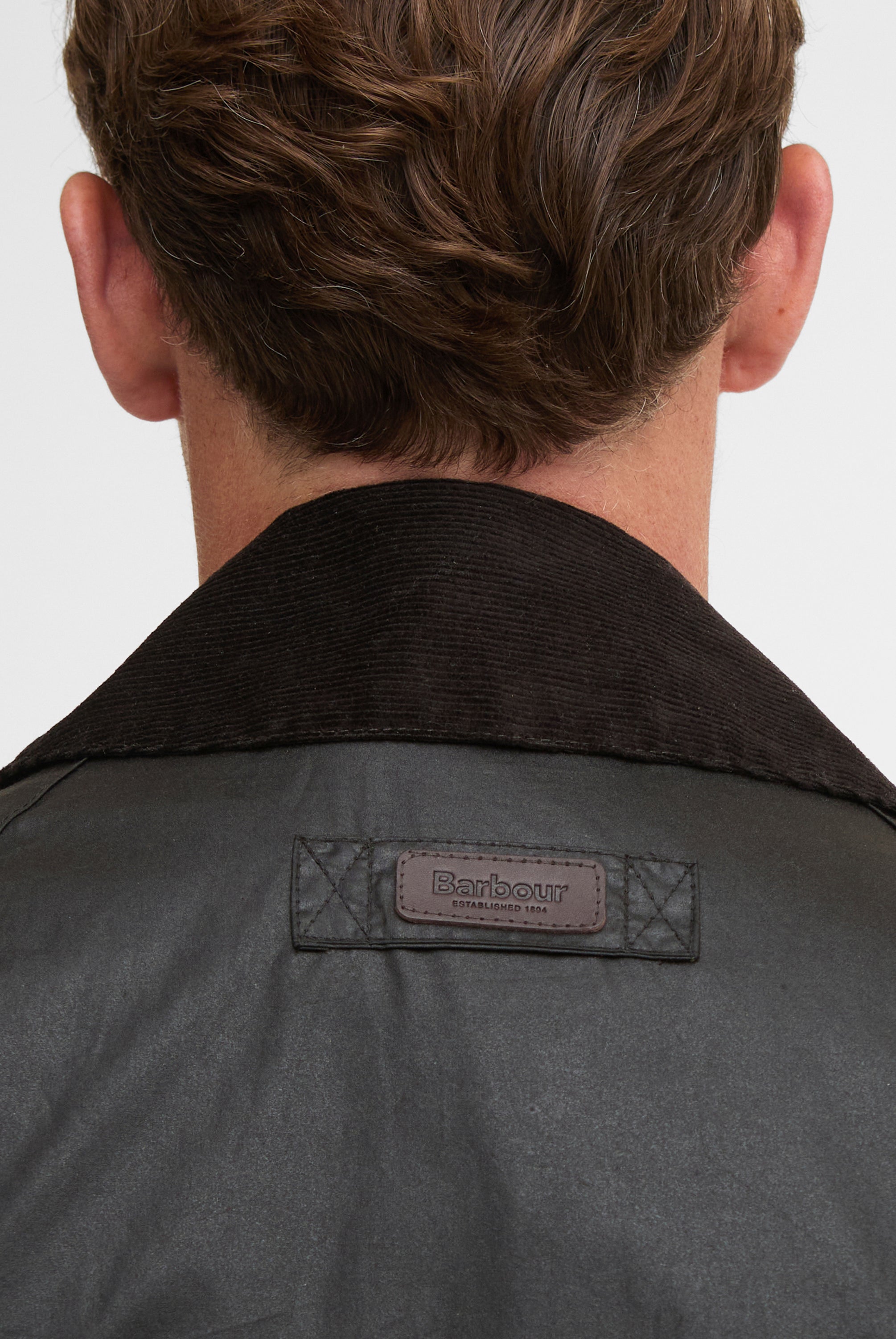 Barbour Dark Olive Lightweight Stratford Wax Jacket #Colour_Dark Olive
