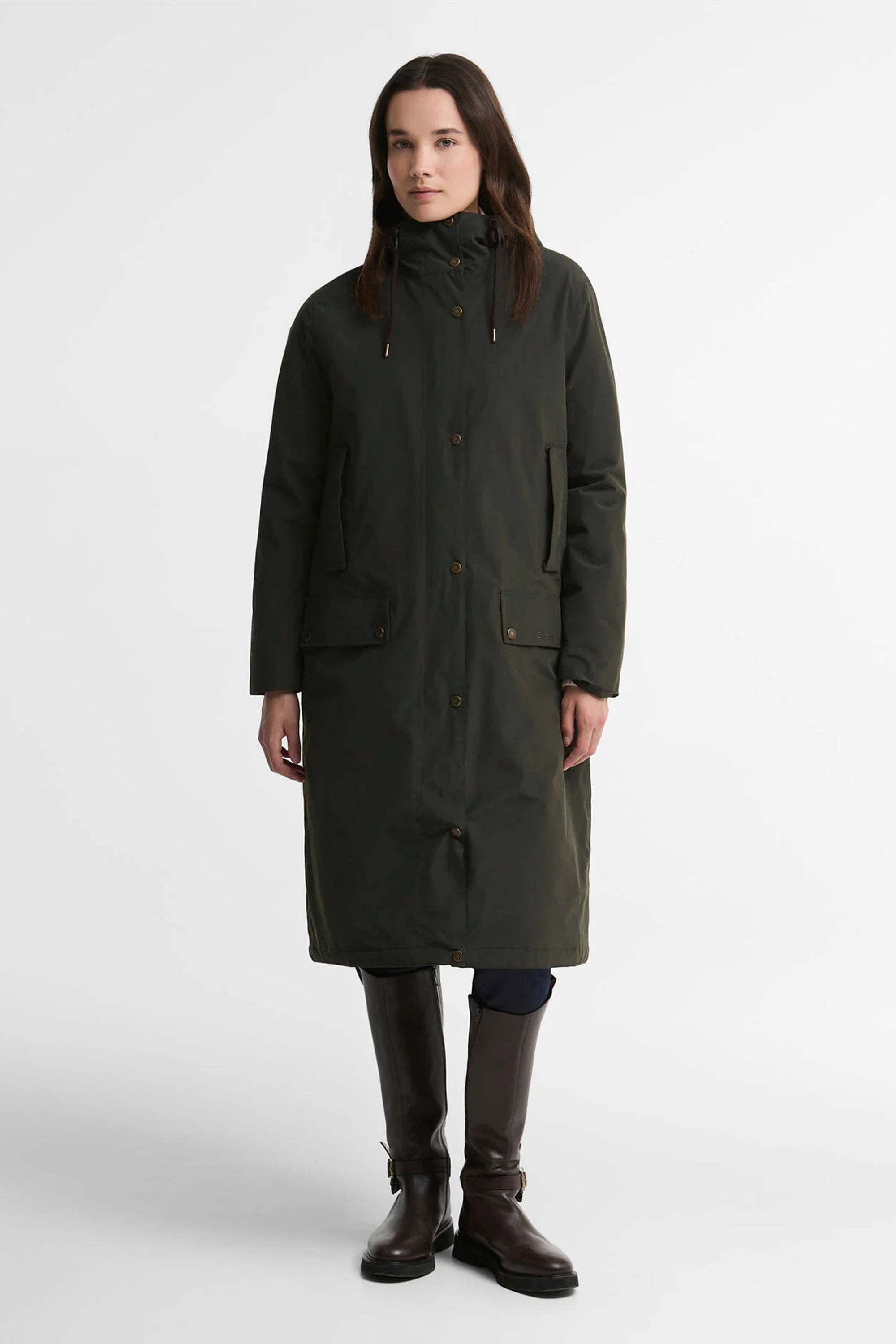 Barbour Matilde Waterproof Jacket #Colour_Sage/Classic