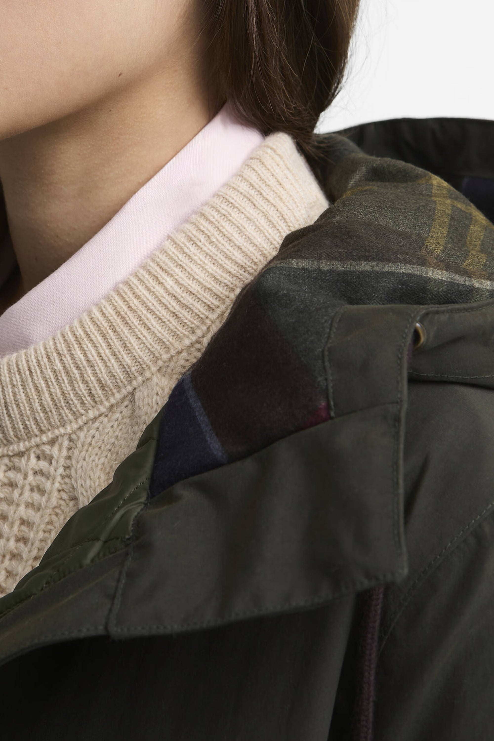 Barbour Matilde Waterproof Jacket #Colour_Sage/Classic