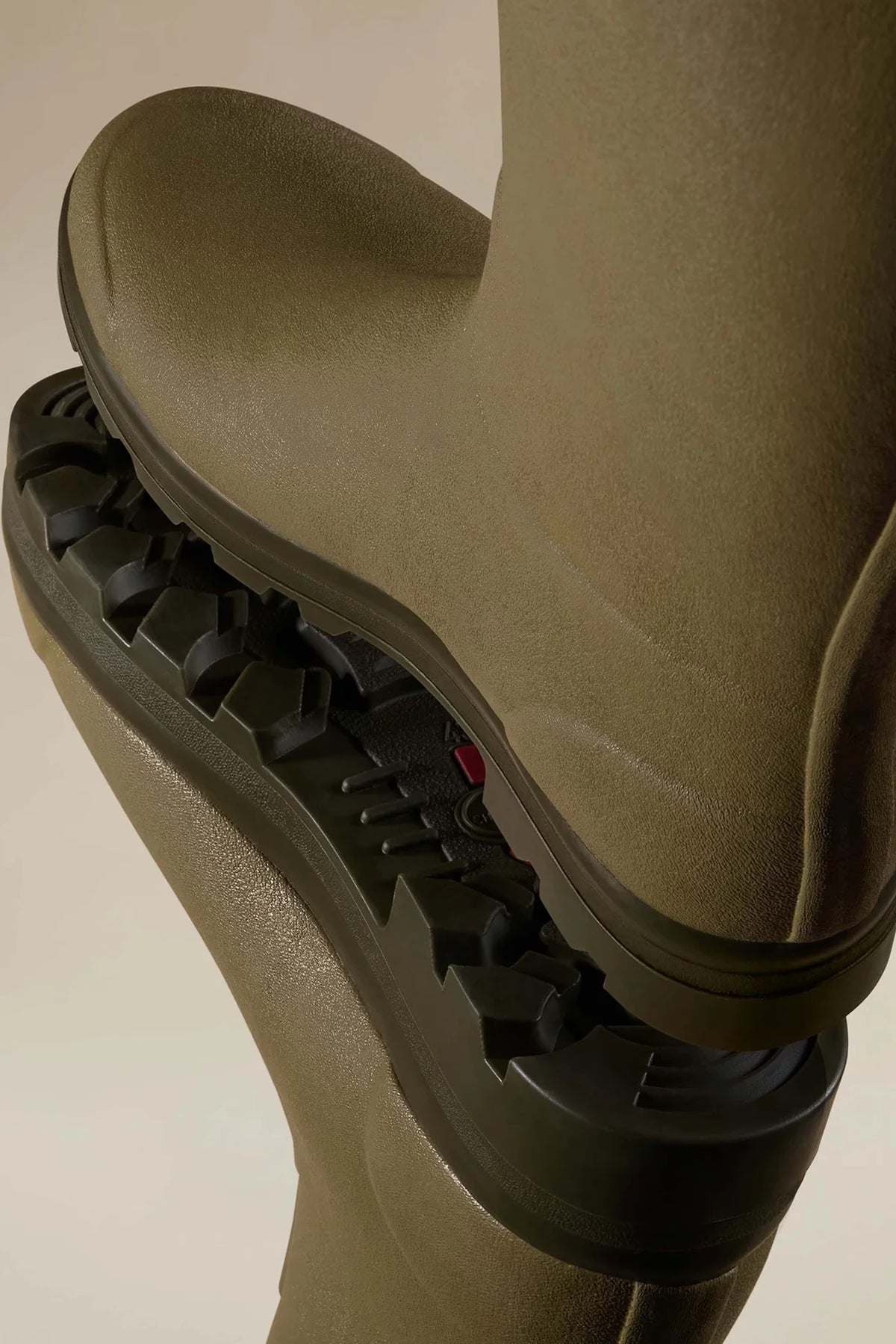 Le Chameau Men's Chasseur Leather Lined Wellington Boot #Colour_Vert Vierzon