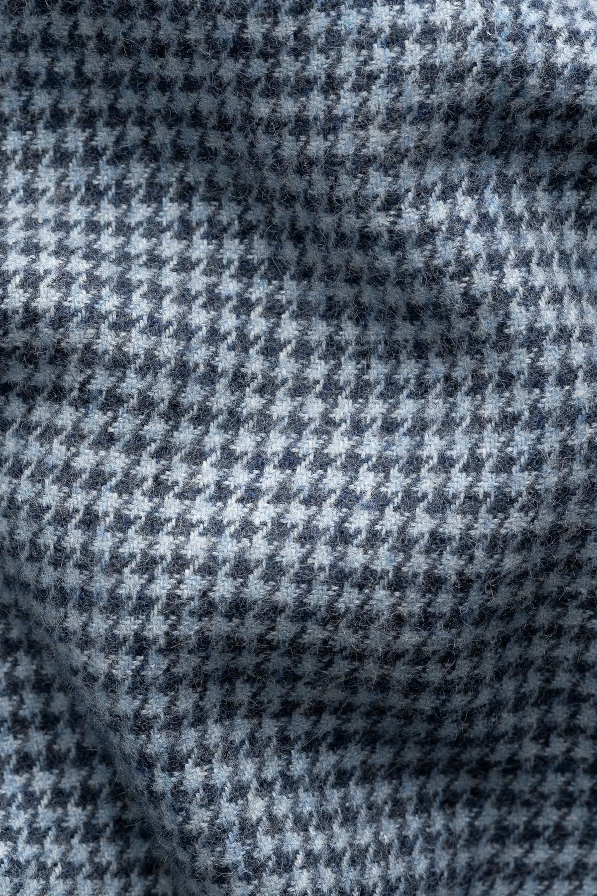 Houndstooth Check Flannel Shirt