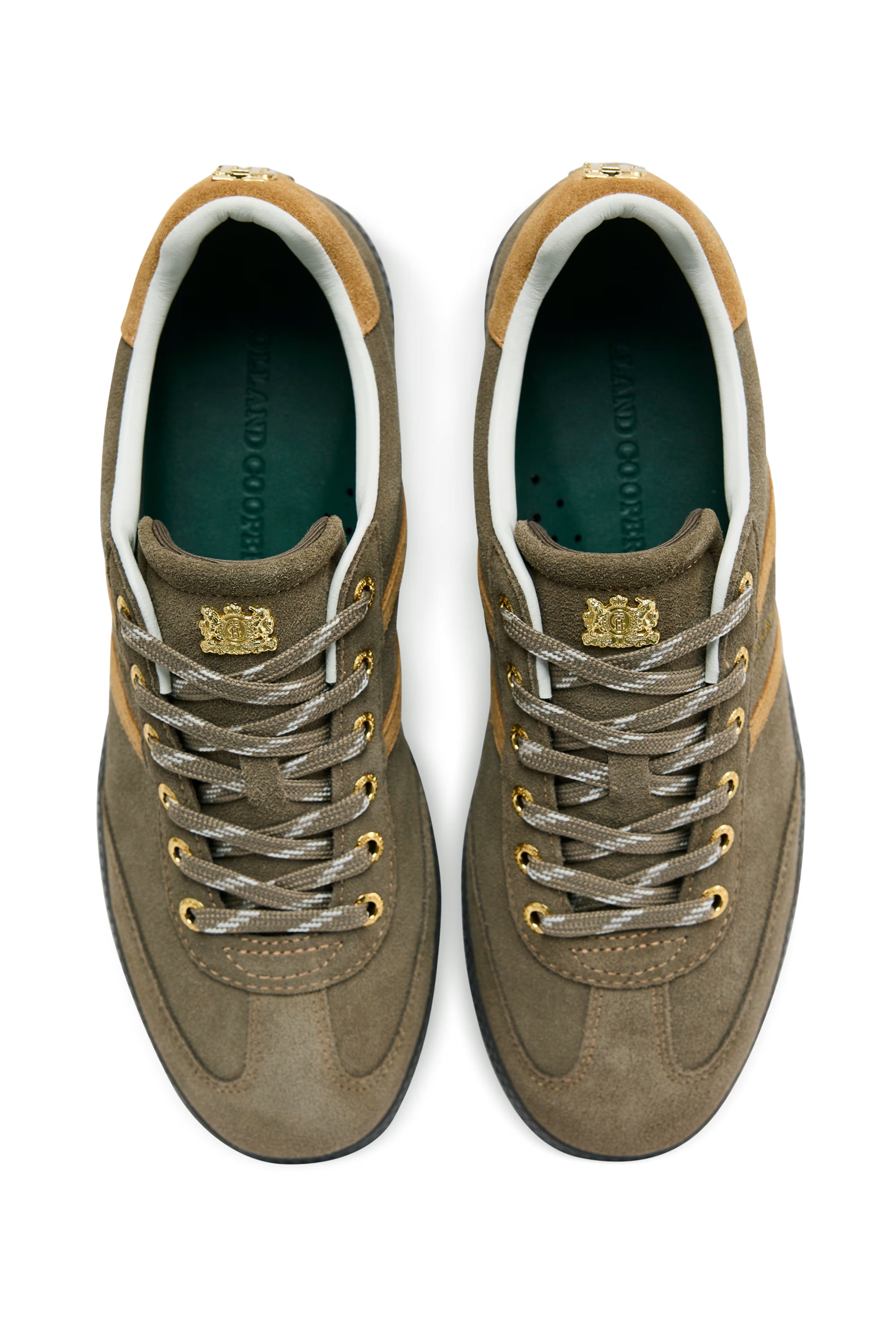 Holland Cooper Knightsbridge Court Trainer #Colour_Mole